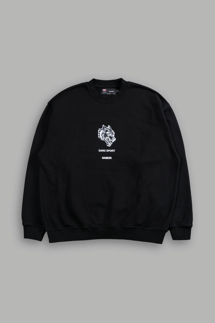 Namor London Crewneck in Black