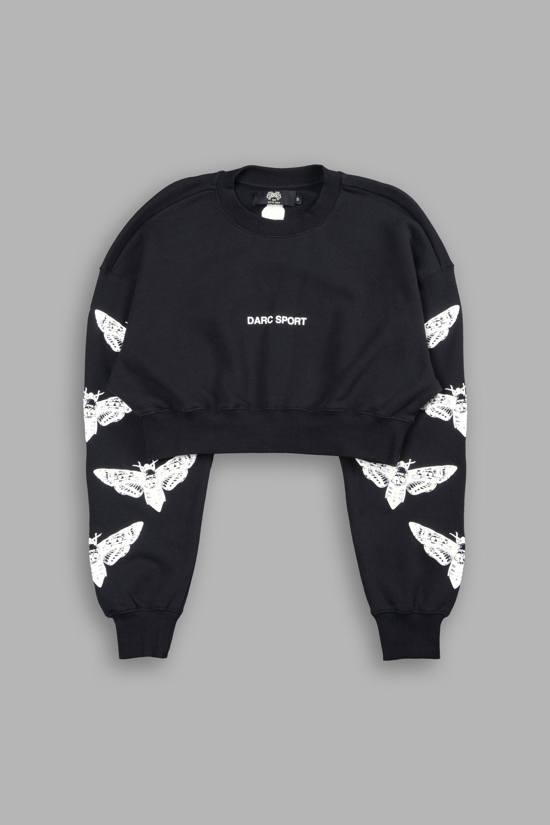 Reborn Ava Crewneck in Black