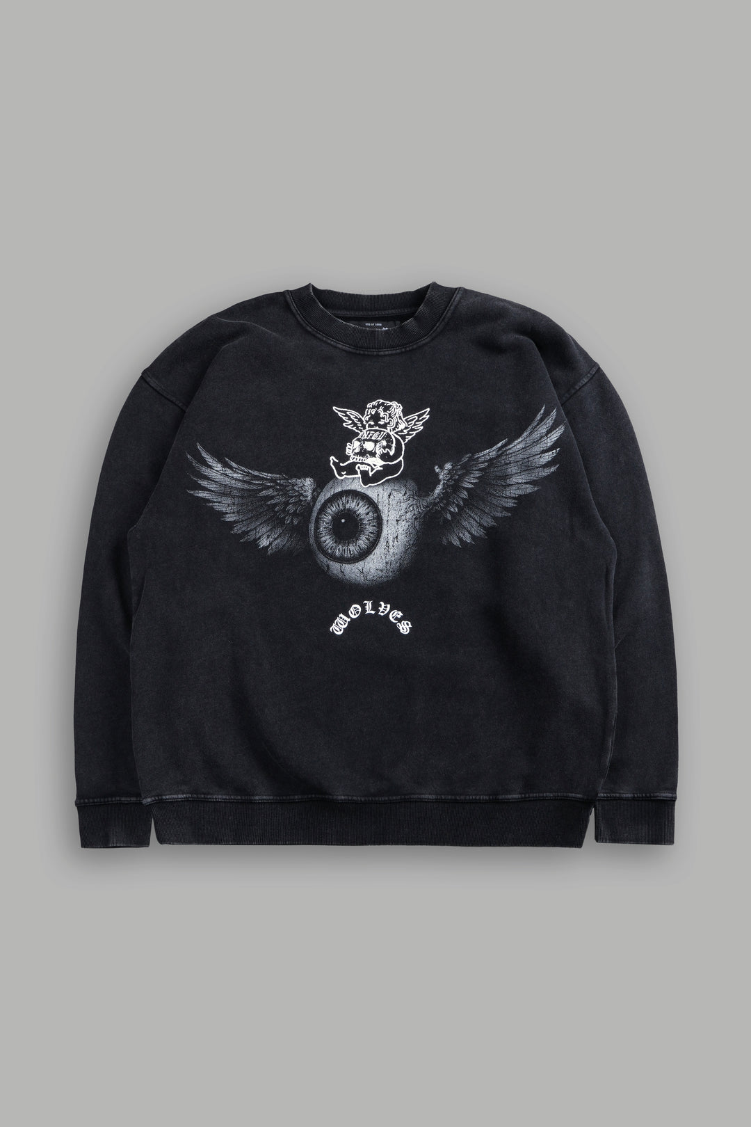 Flight Club London Crewneck in Black