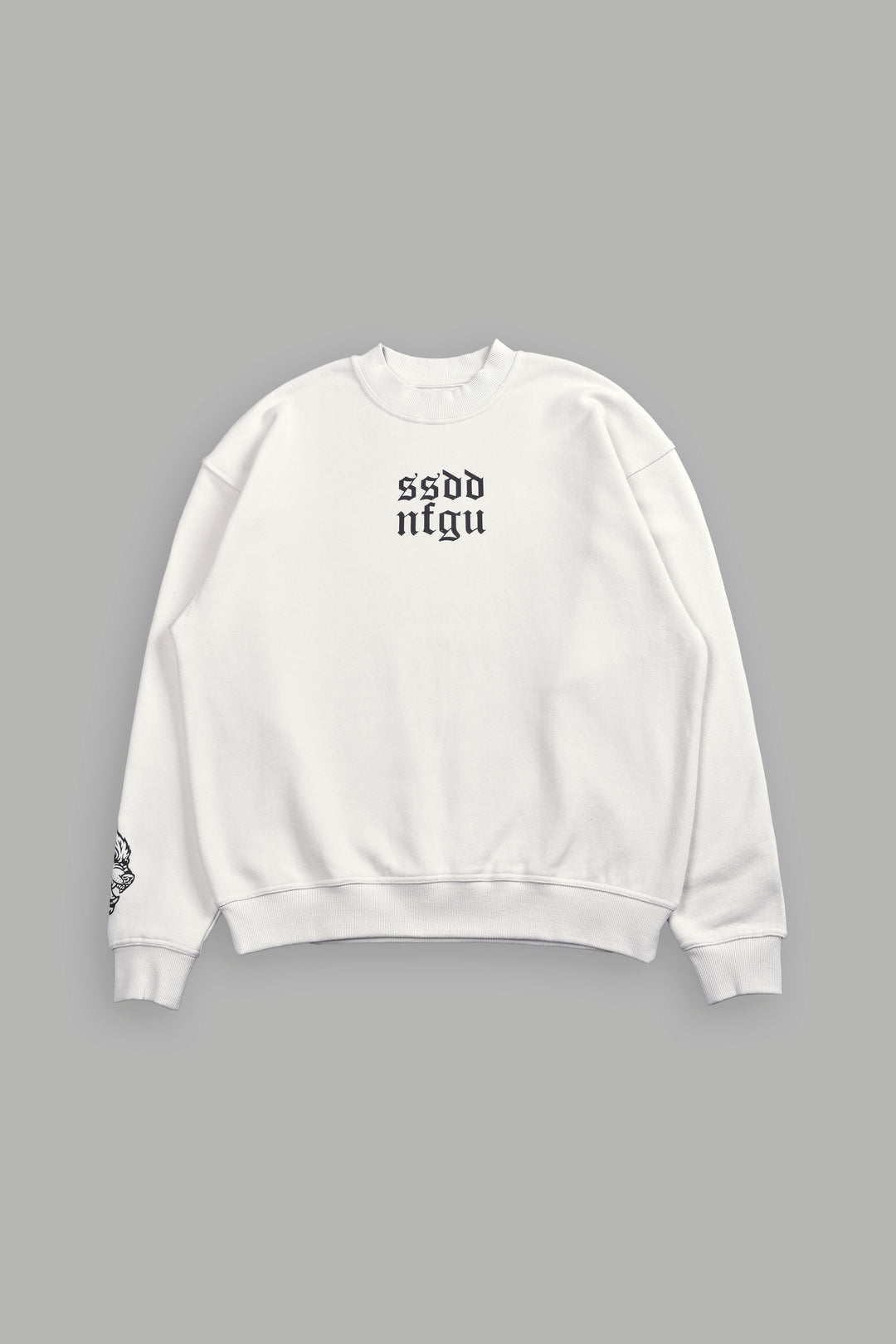 Big SSDD NFGU She London Crewneck in Stone