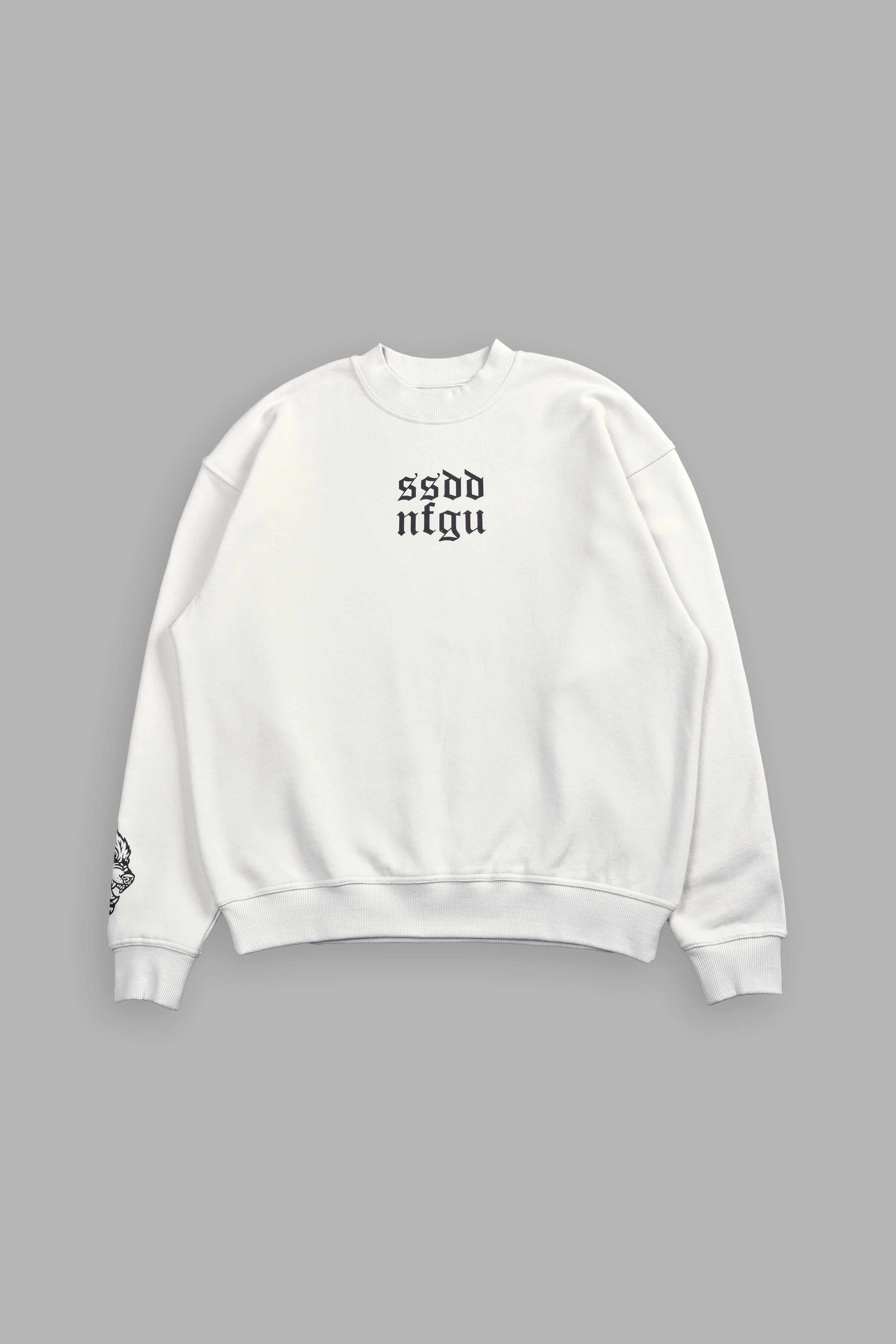 Big SSDD NFGU She London Crewneck in Stone