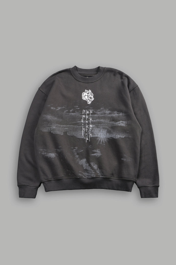 Our Journey London Crewneck in Wolf Gray