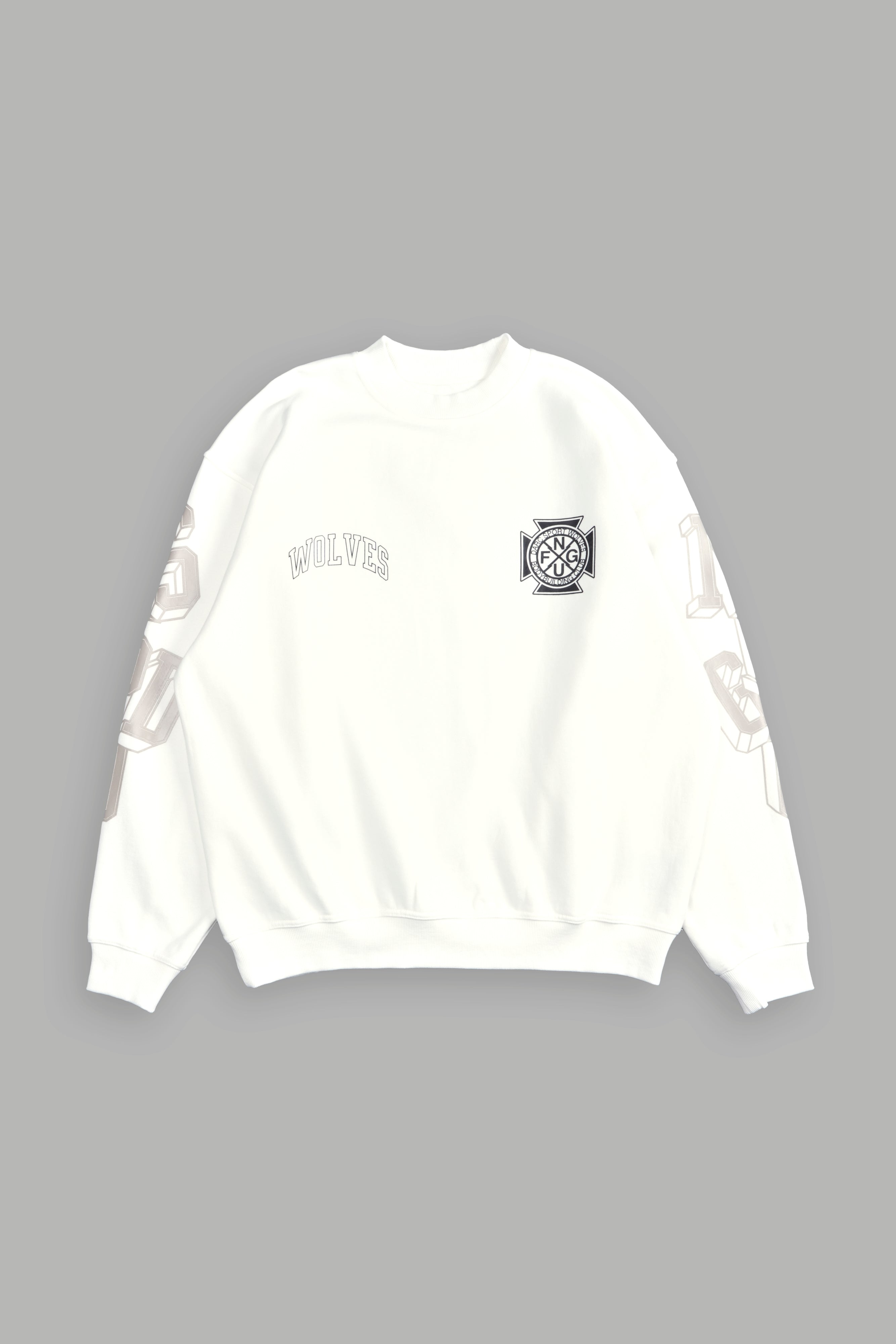 You'll Know it Cornell Cornell Crewneck in Cream