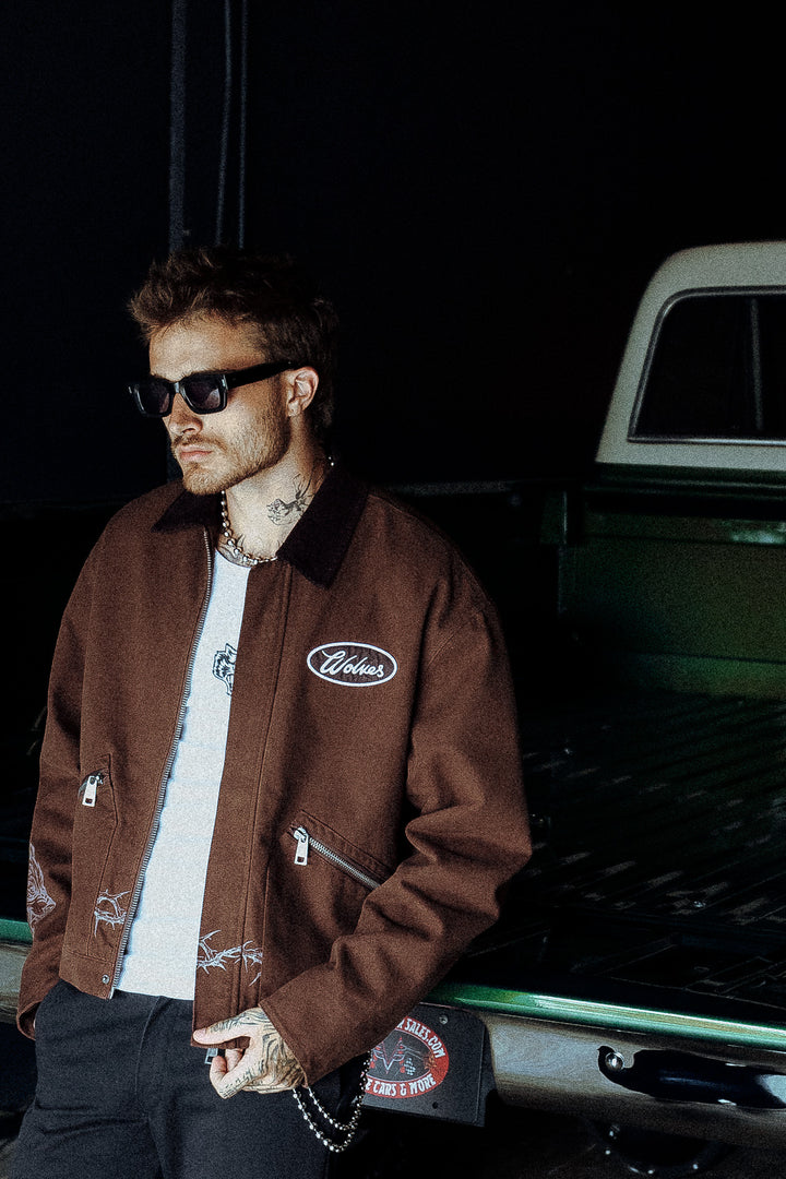 Thorns Lightweight Earl Jacket in Darc Desert Dust