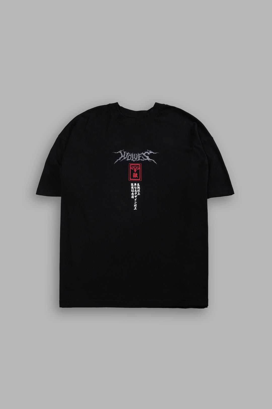 Zenitsu NFGU Premium Oversized Tee in Black