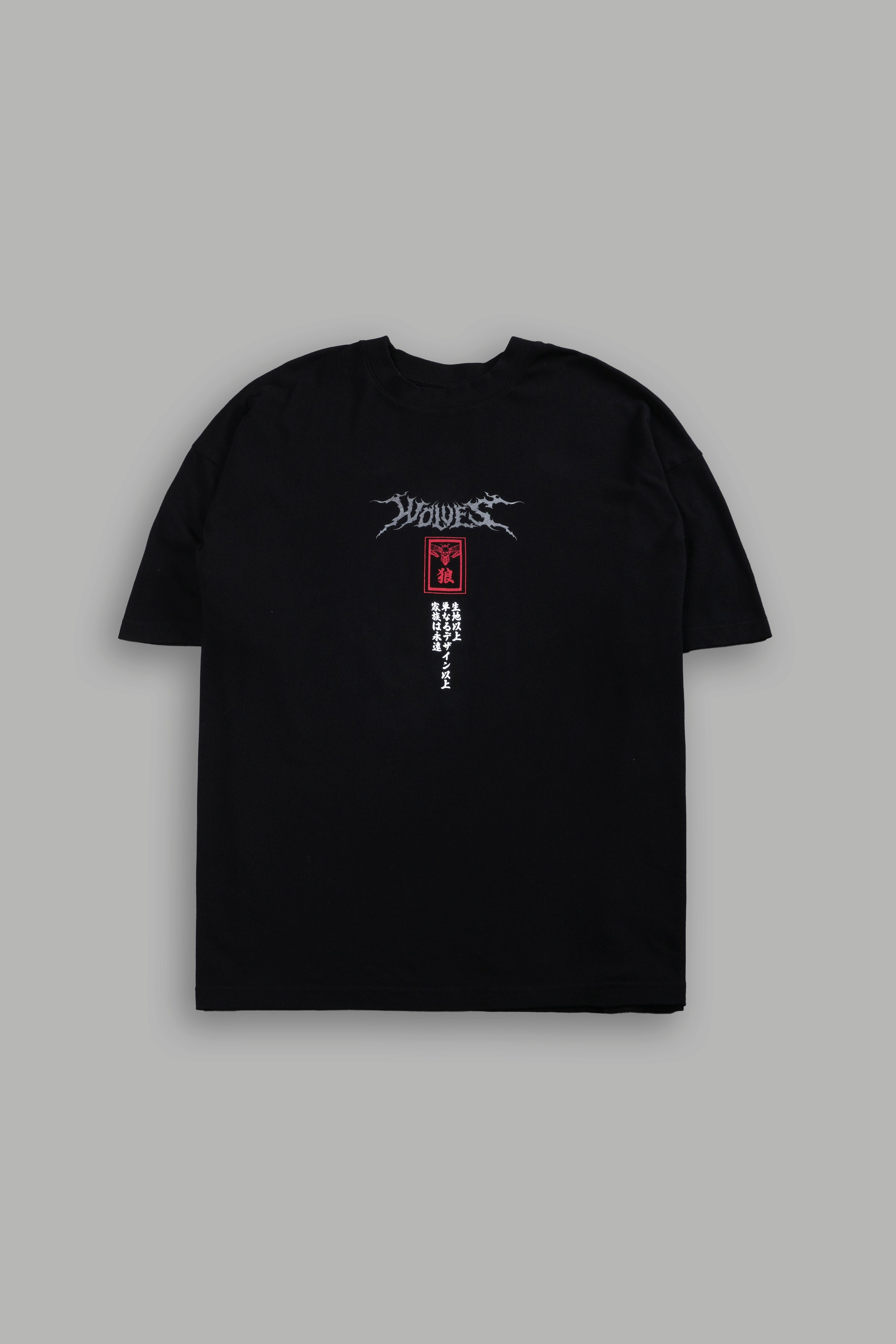Zenitsu NFGU Premium Oversized Tee in Black