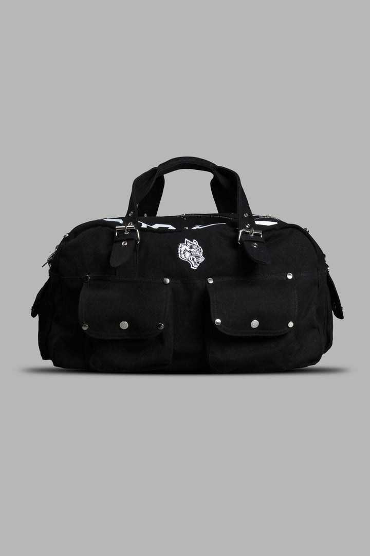 Our Mantra Duffle Shoulder Bag in Black