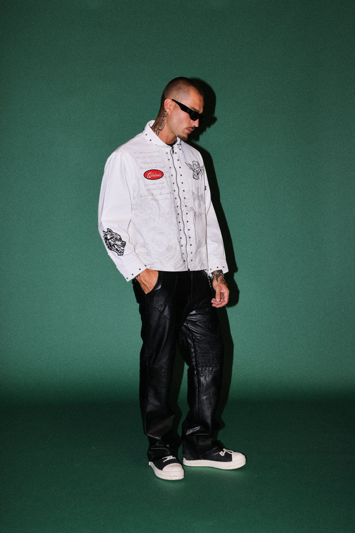Great Wave Ls Vince Shirt in Cream
