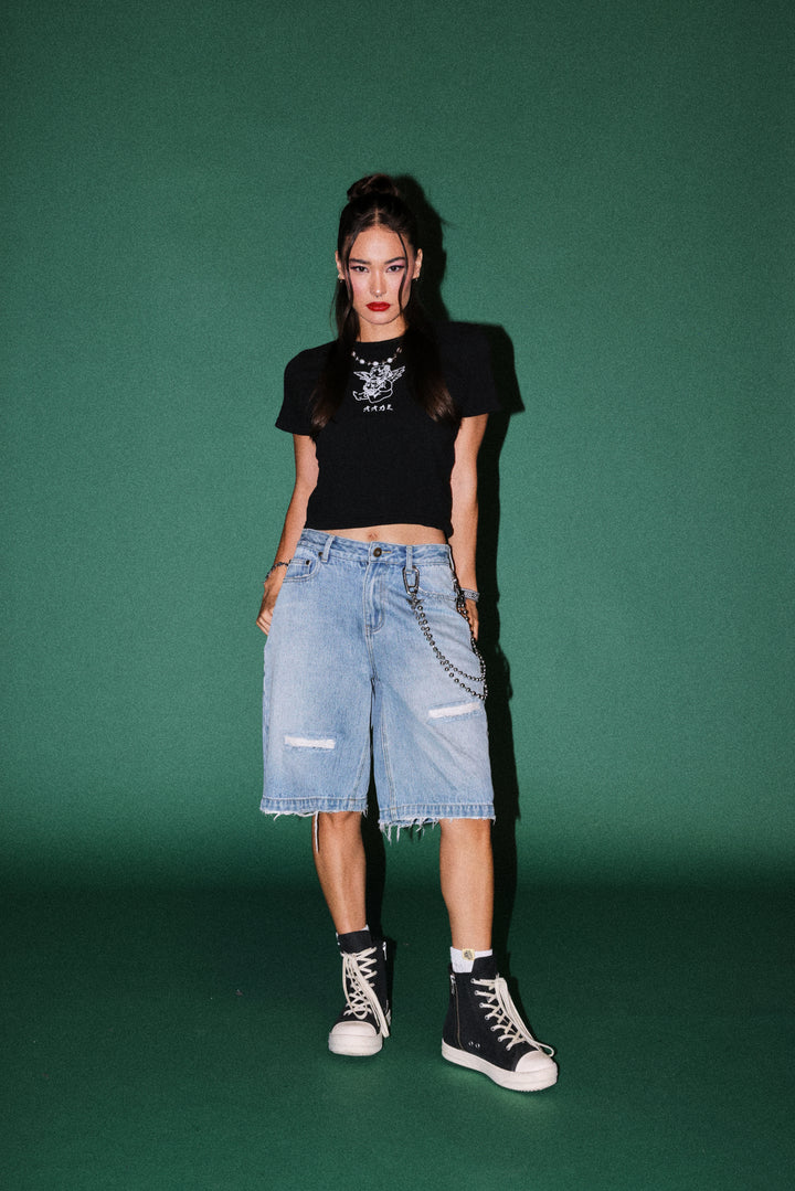 Oni Cherub Timeless Tee in Black