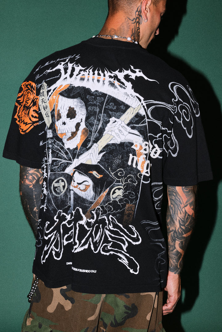 Bushido Ch.2 "Side-By-Side" Tee Box Set in Black
