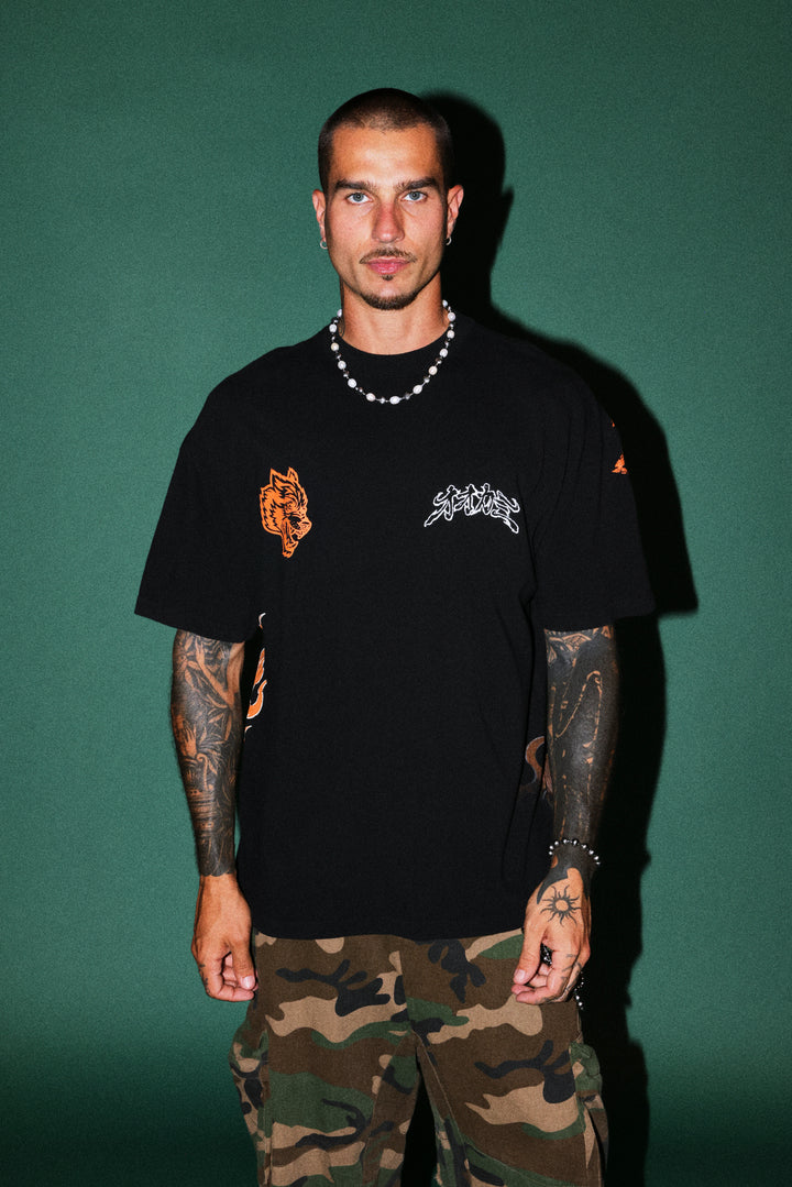 Bushido Ch.2 "Side-By-Side" Tee Box Set in Black