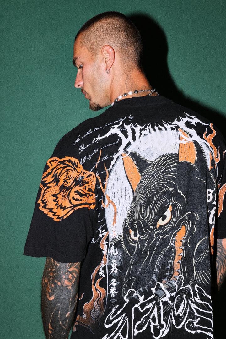 Bushido Ch.2 "Side-By-Side" Tee Box Set in Black