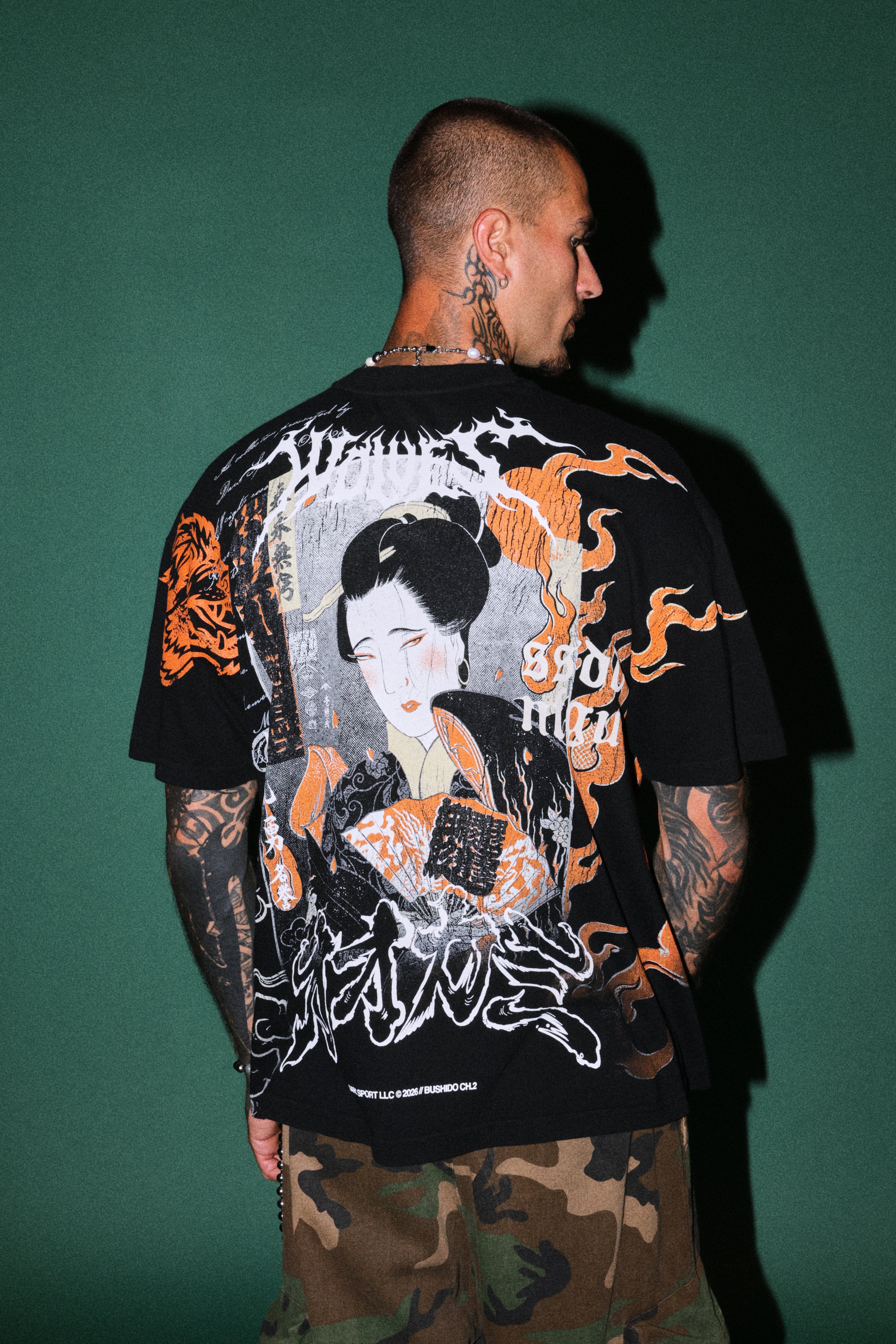 Bushido Ch.2 "Side-By-Side" Tee Box Set in Black