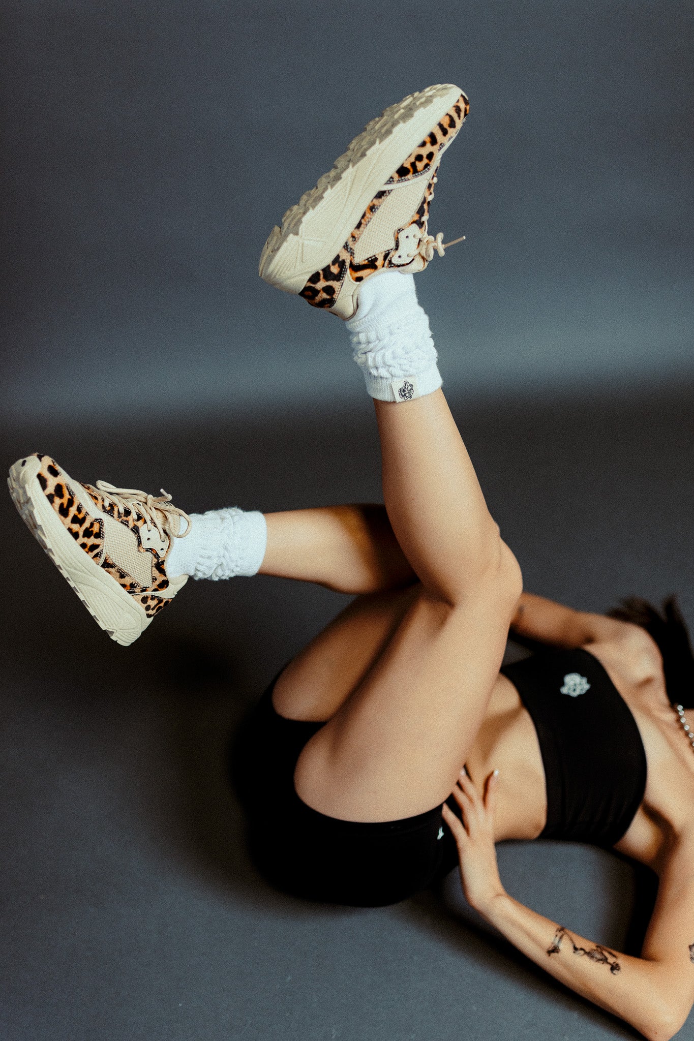 ダルクスポーツ シューズ Run-1 Shoes in Clay Leopard/Cream – DarcSport