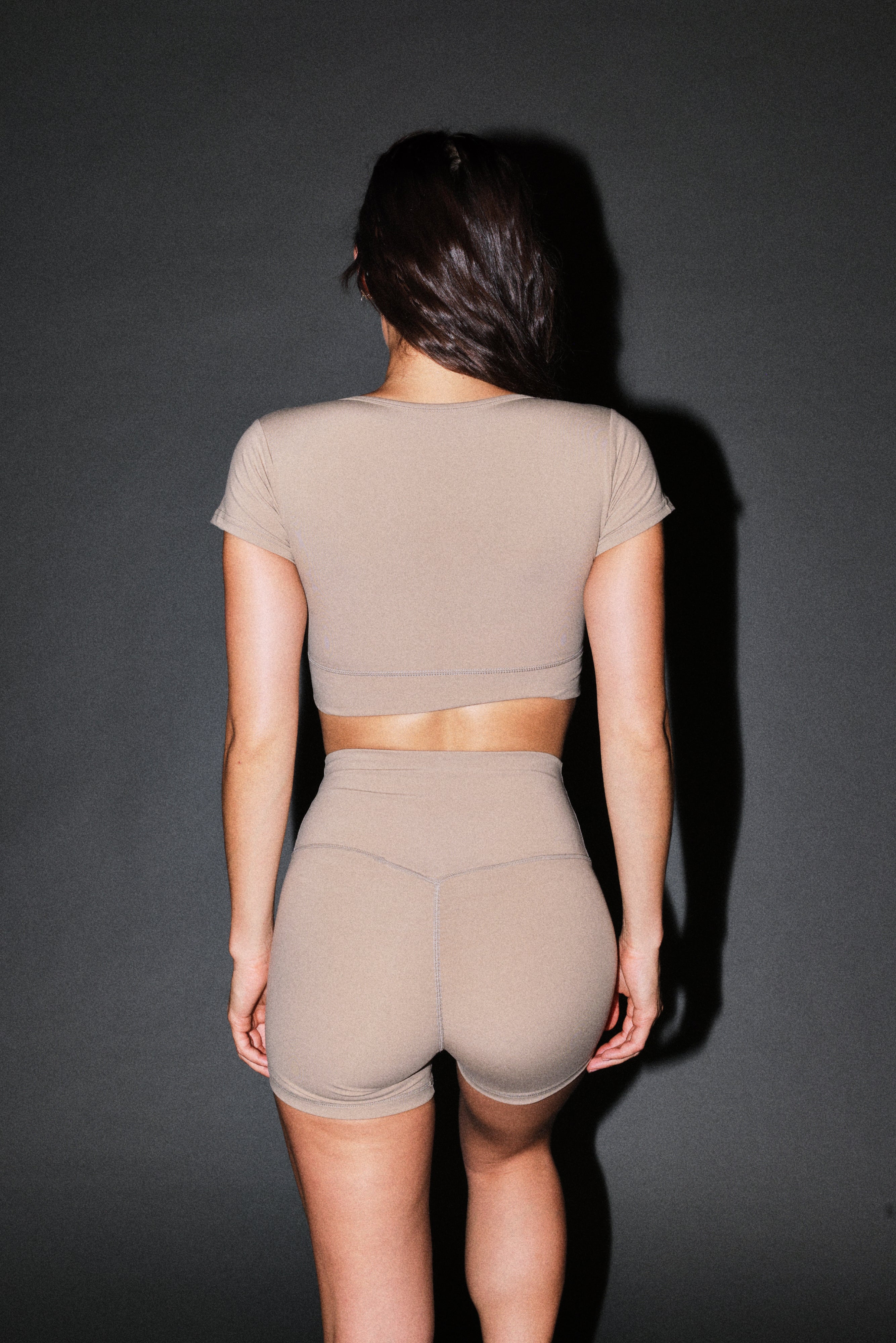 Loyalty V3 "Energy" Pump Shorts in Taupe