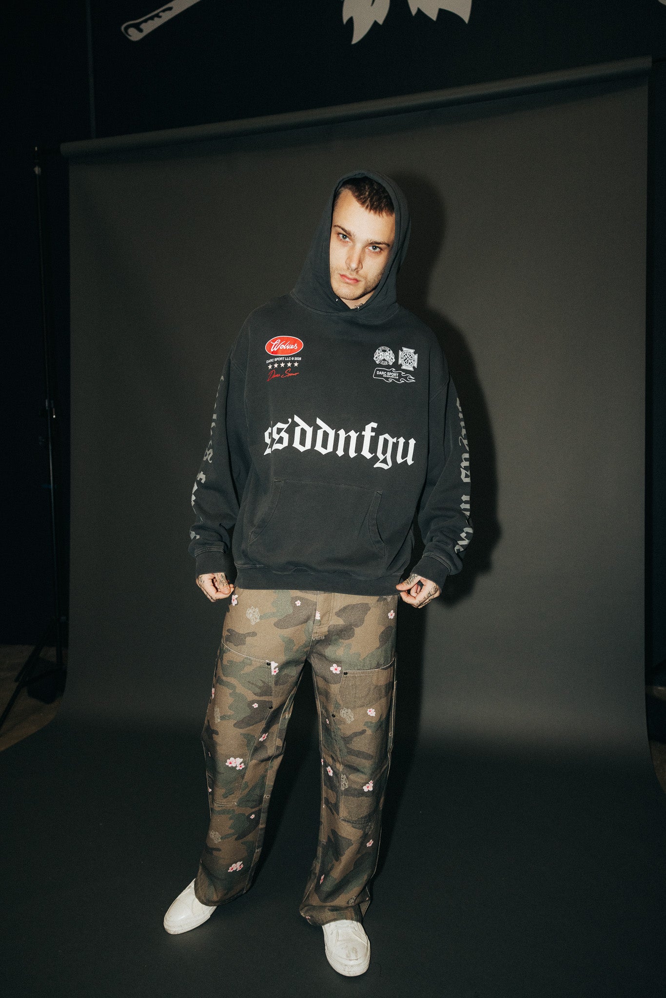 Us Forever "Pierce" Hoodie in Wolf Gray