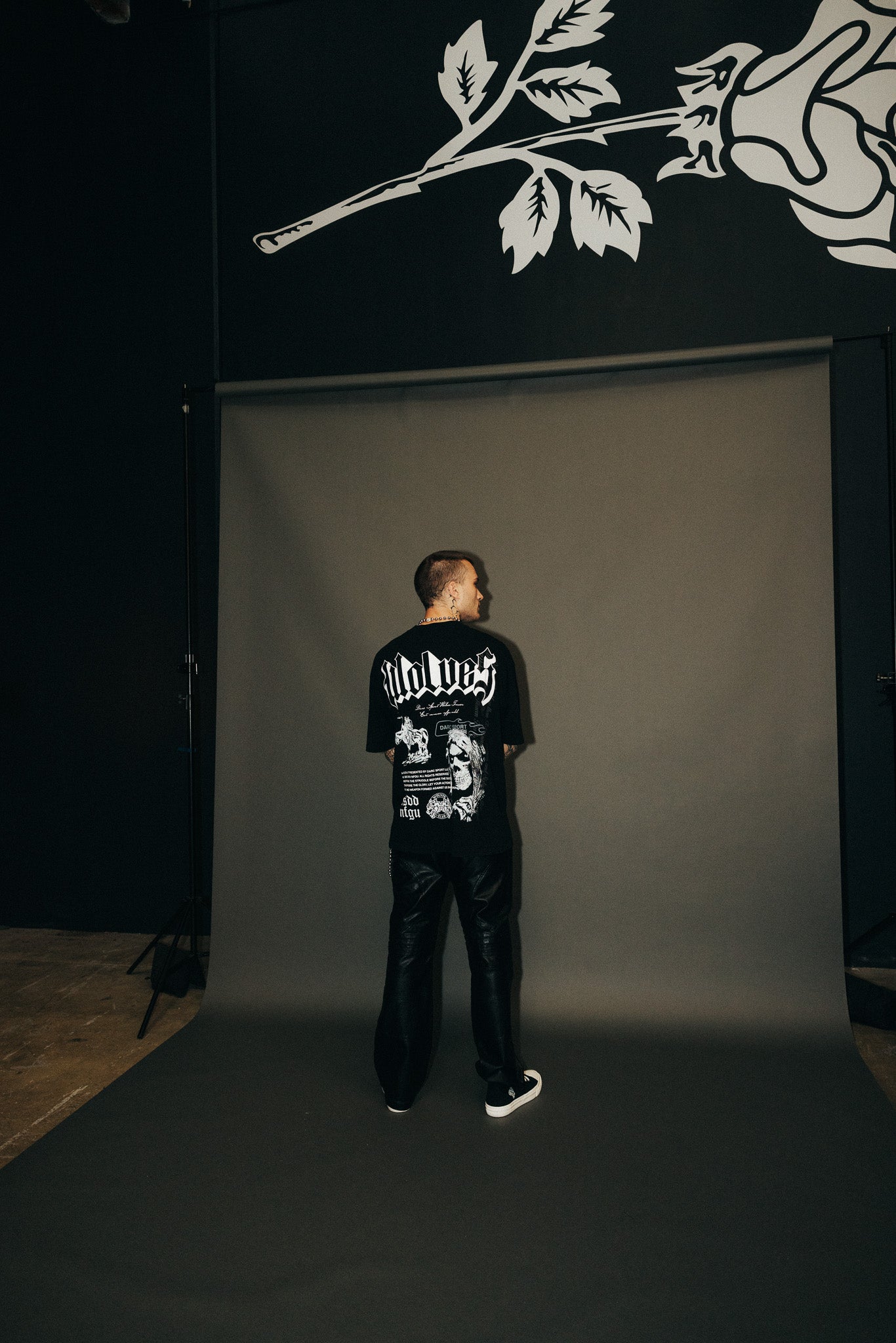 Muerte V2 "Premium" Oversized Tee in Black