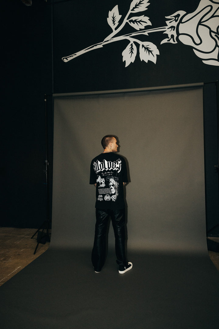 Muerte V2 "Premium" Oversized Tee in Black