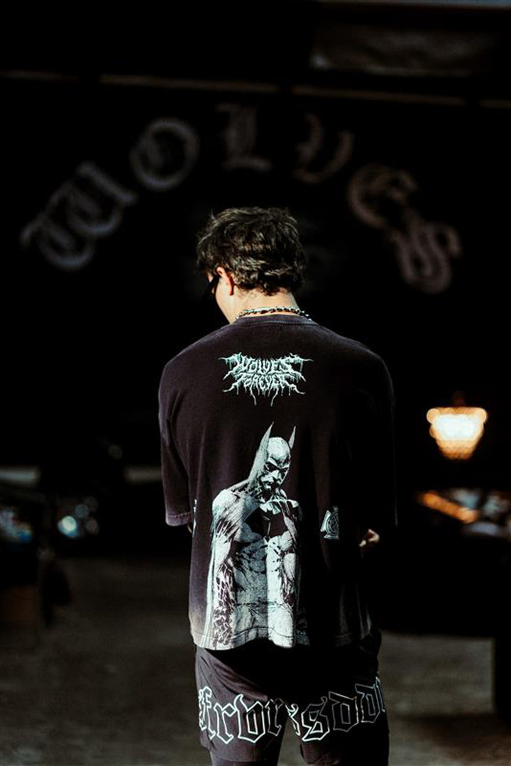 Where Shadows Begin Premium "Box Cut" Tee in Black