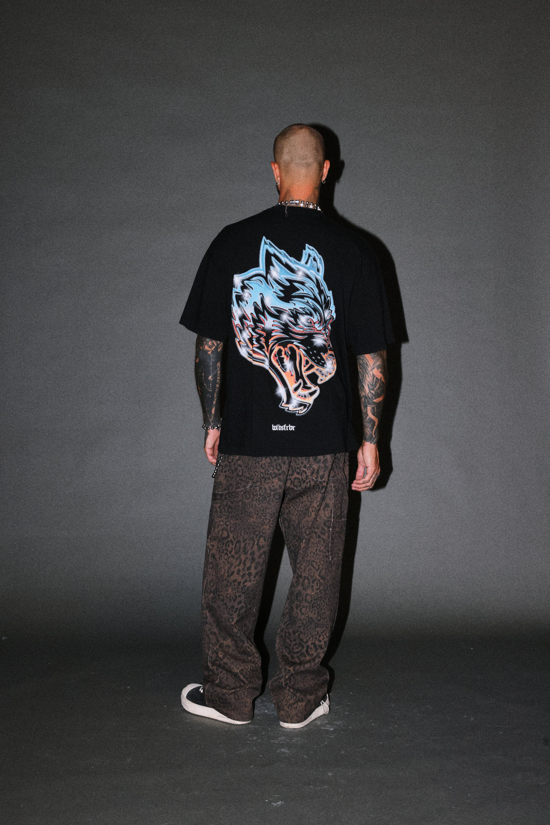 Soul Of Iron V2 Premium Oversized Tee in Black