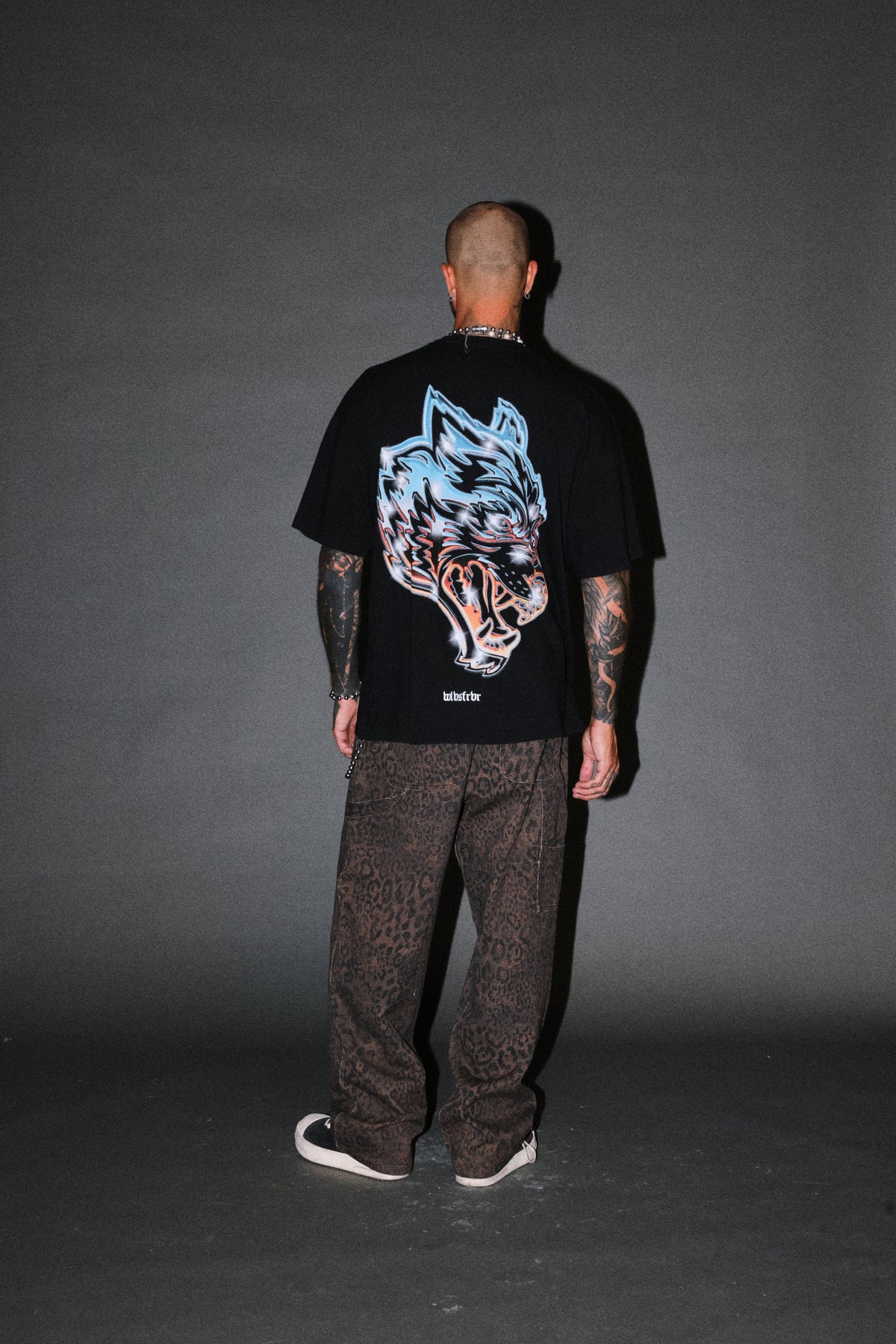 Soul Of Iron V2 Premium Oversized Tee in Black