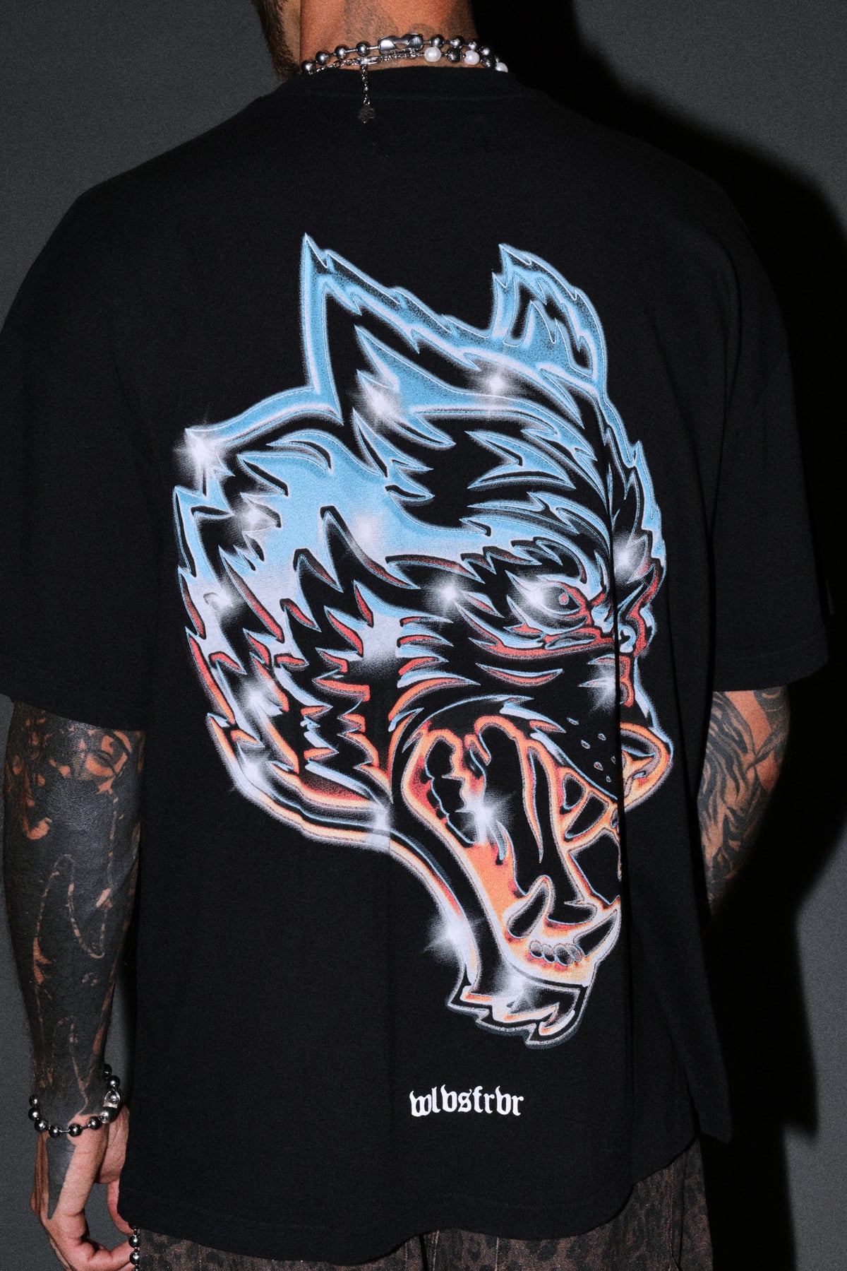 Soul Of Iron V2 Premium Oversized Tee in Black