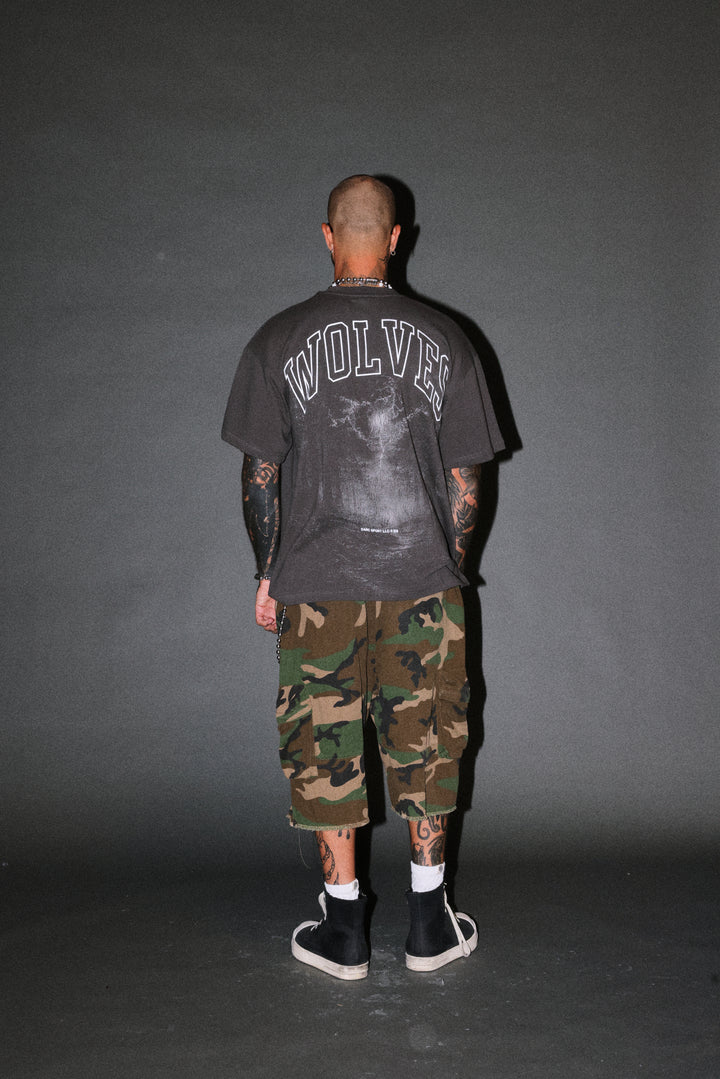Trust Your Journey Premium Oversized Tee in Wolf Gray