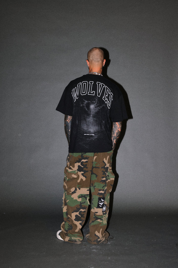 Trust Your Journey Premium Oversized Tee in Black