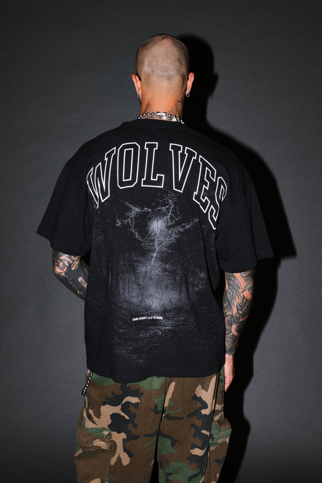 Trust Your Journey Premium Oversized Tee in Black