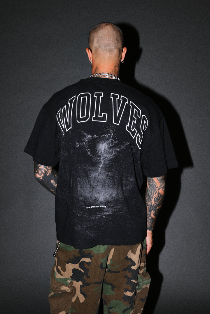 Trust Your Journey Premium Oversized Tee in Black