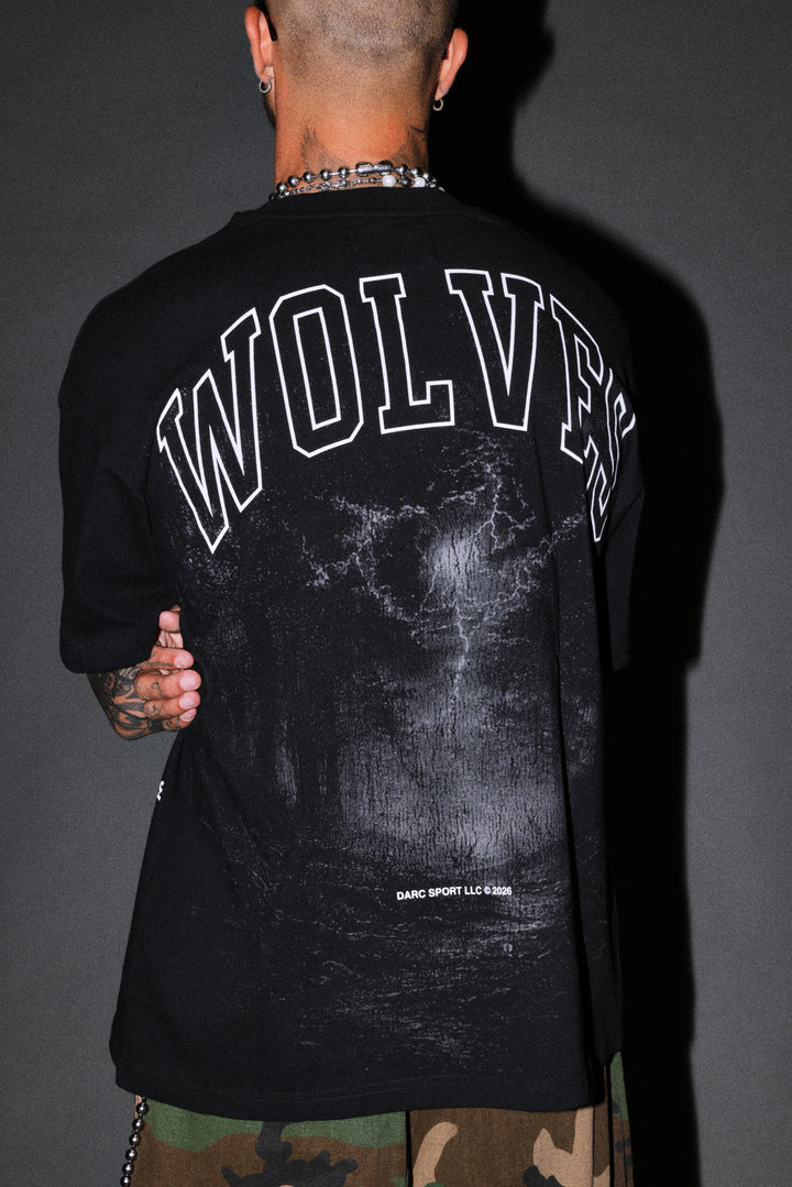 Trust Your Journey Premium Oversized Tee in Black