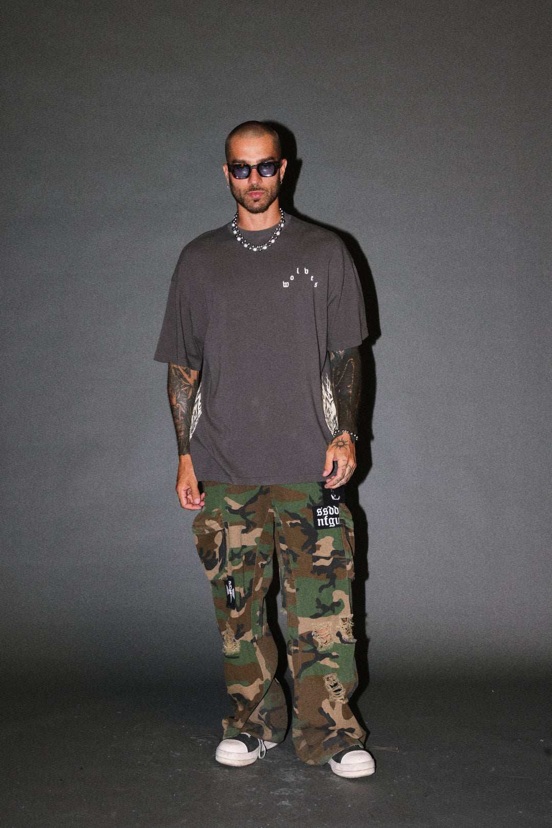 Lineage Frvr Premium Oversized Tee in Wolf Gray