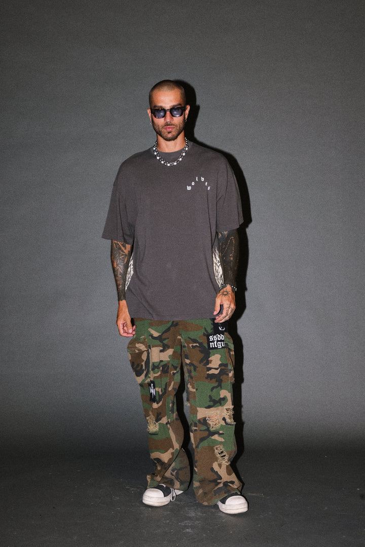 Lineage Frvr Premium Oversized Tee in Wolf Gray