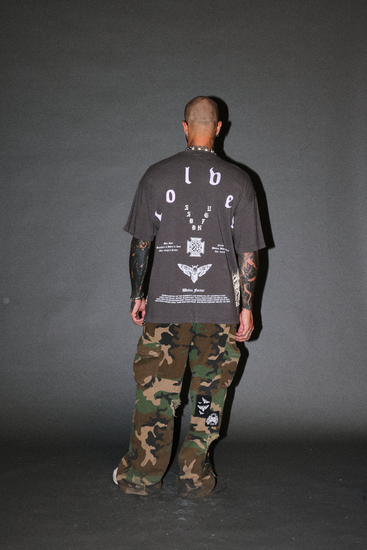 Lineage Frvr Premium Oversized Tee in Wolf Gray