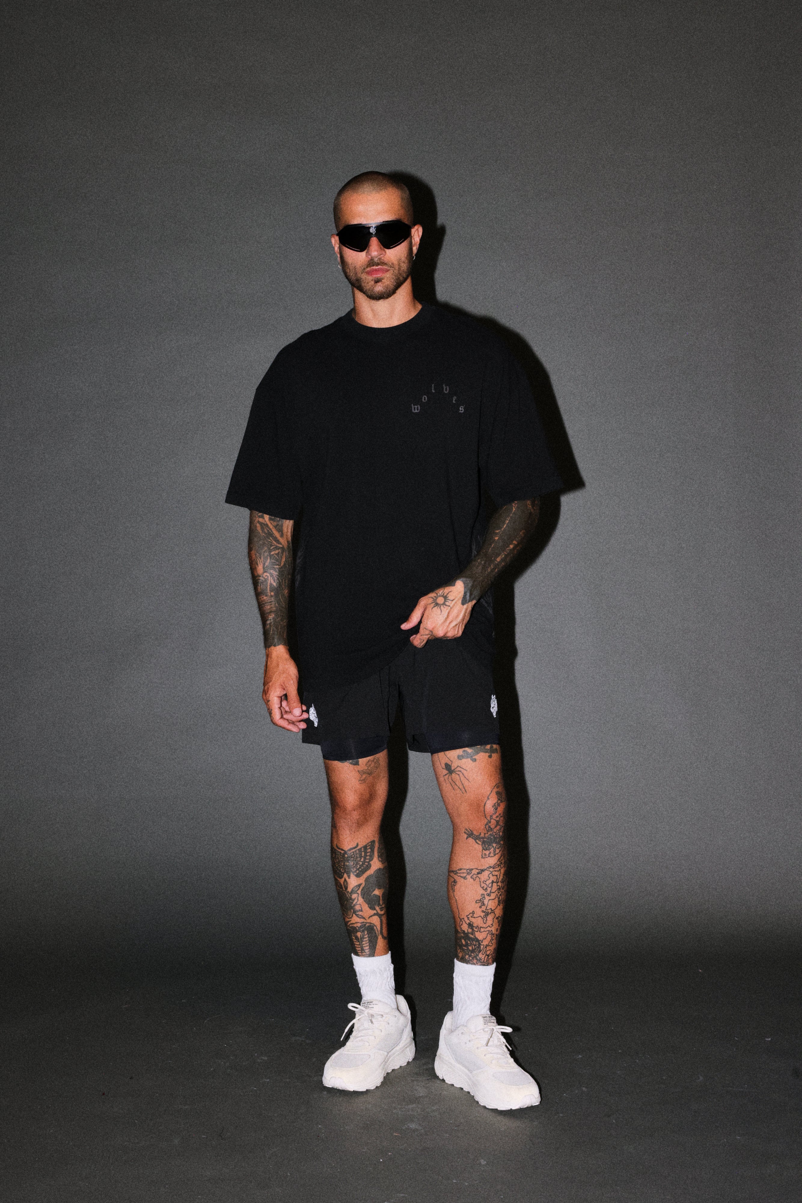 Lineage Frvr Premium Oversized Tee in Black