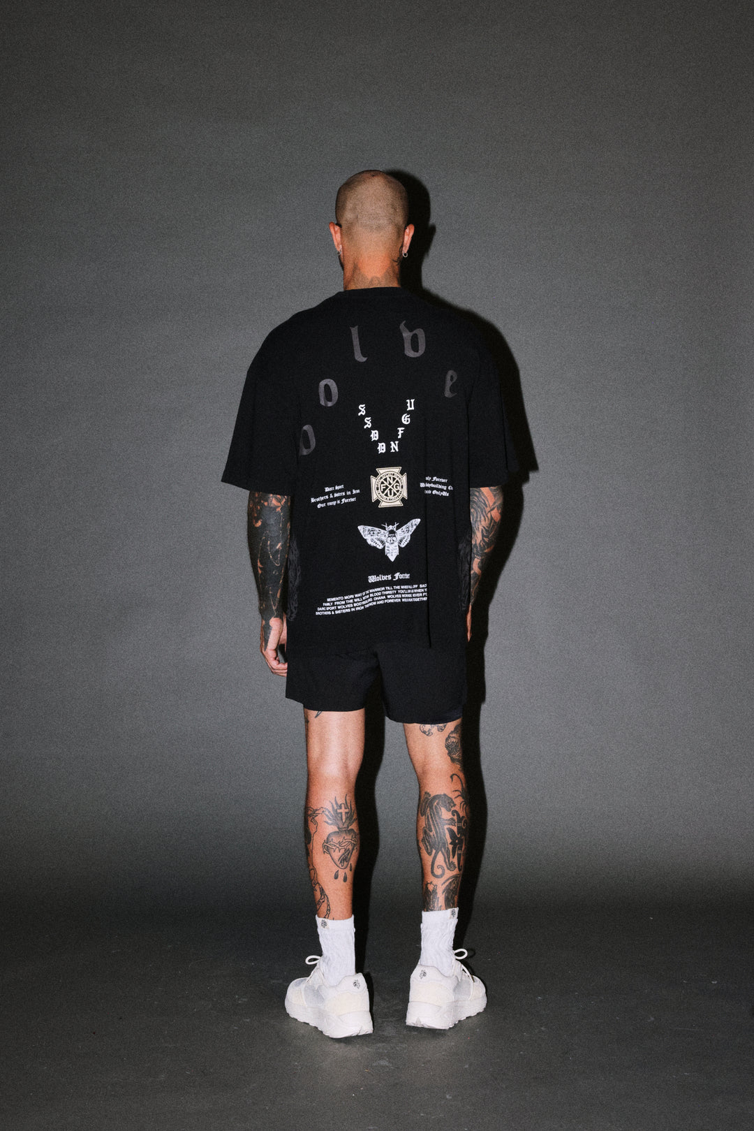 Lineage Frvr Premium Oversized Tee in Black