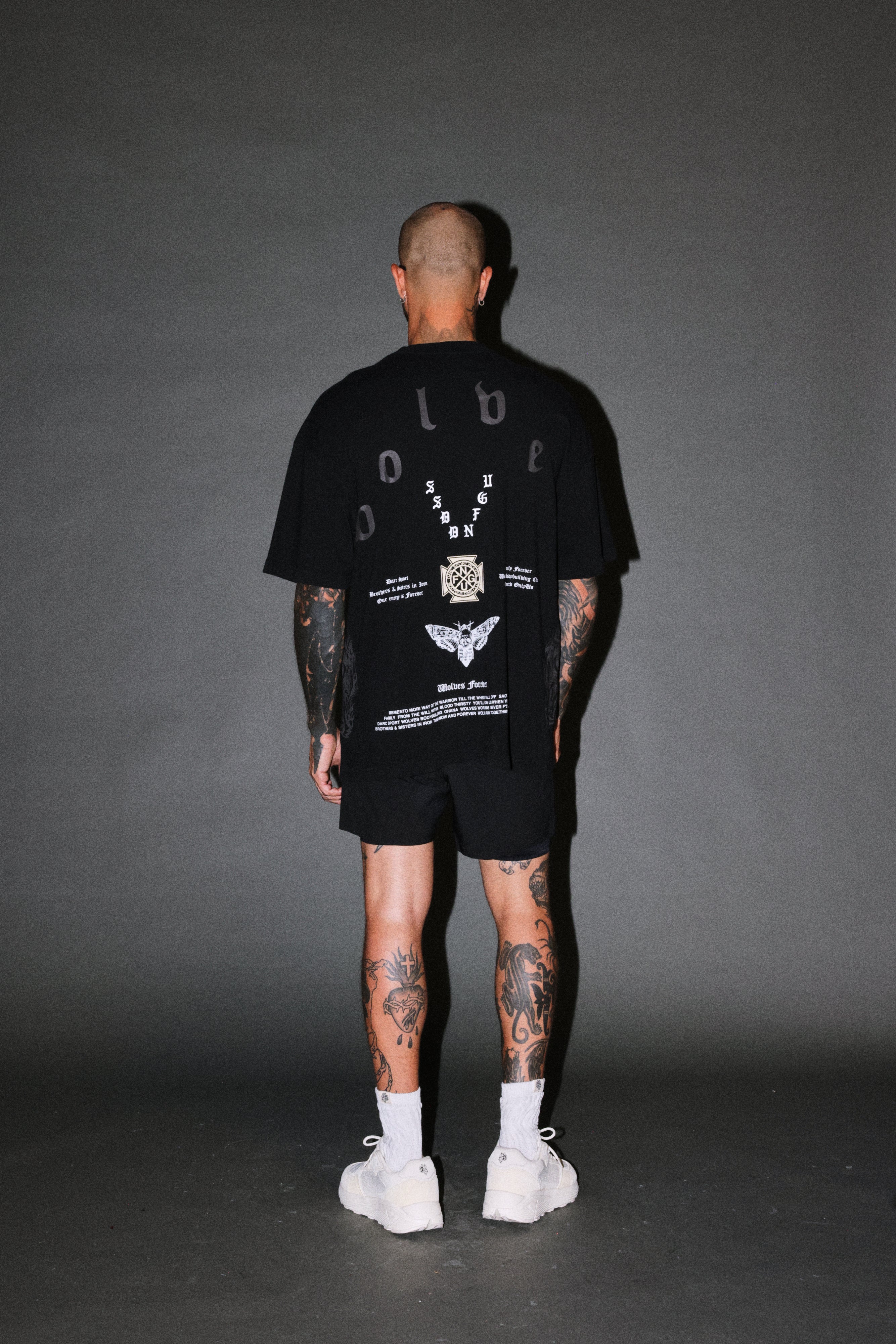 Lineage Frvr Premium Oversized Tee in Black