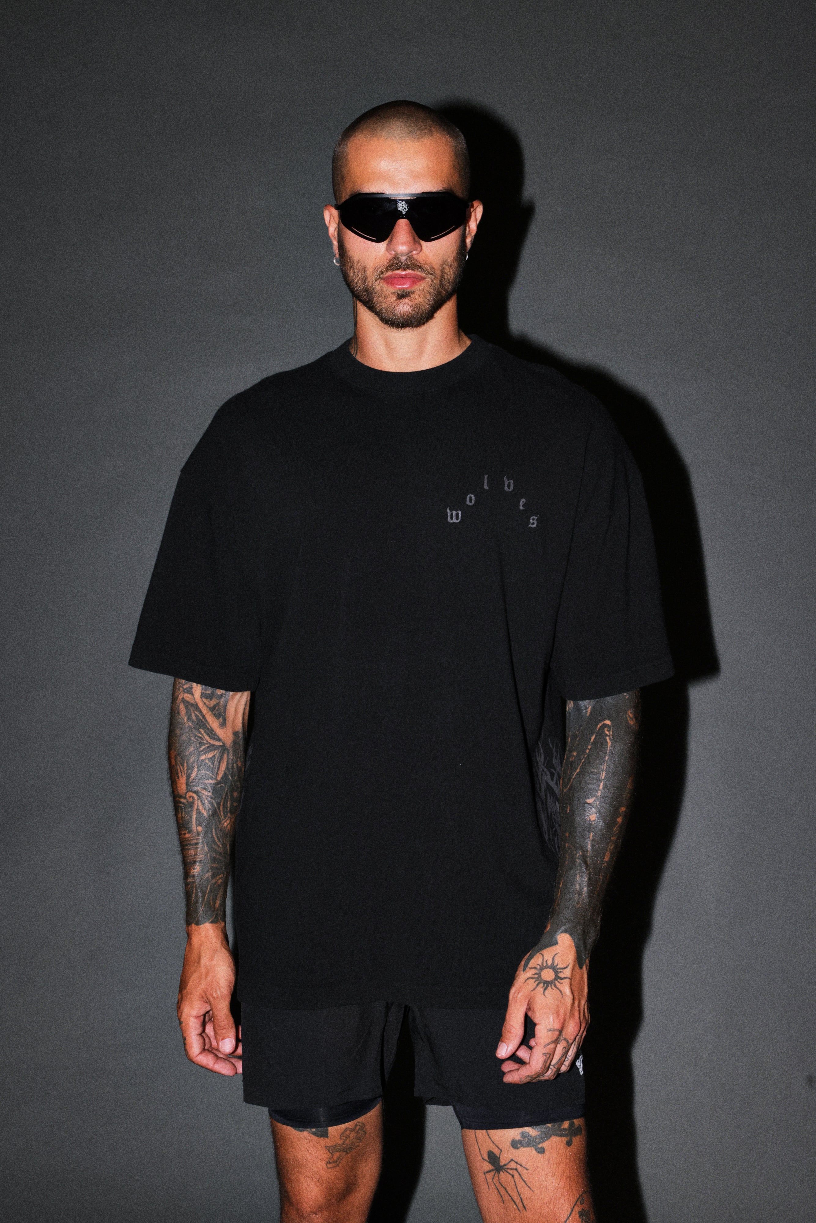 Lineage Frvr Premium Oversized Tee in Black