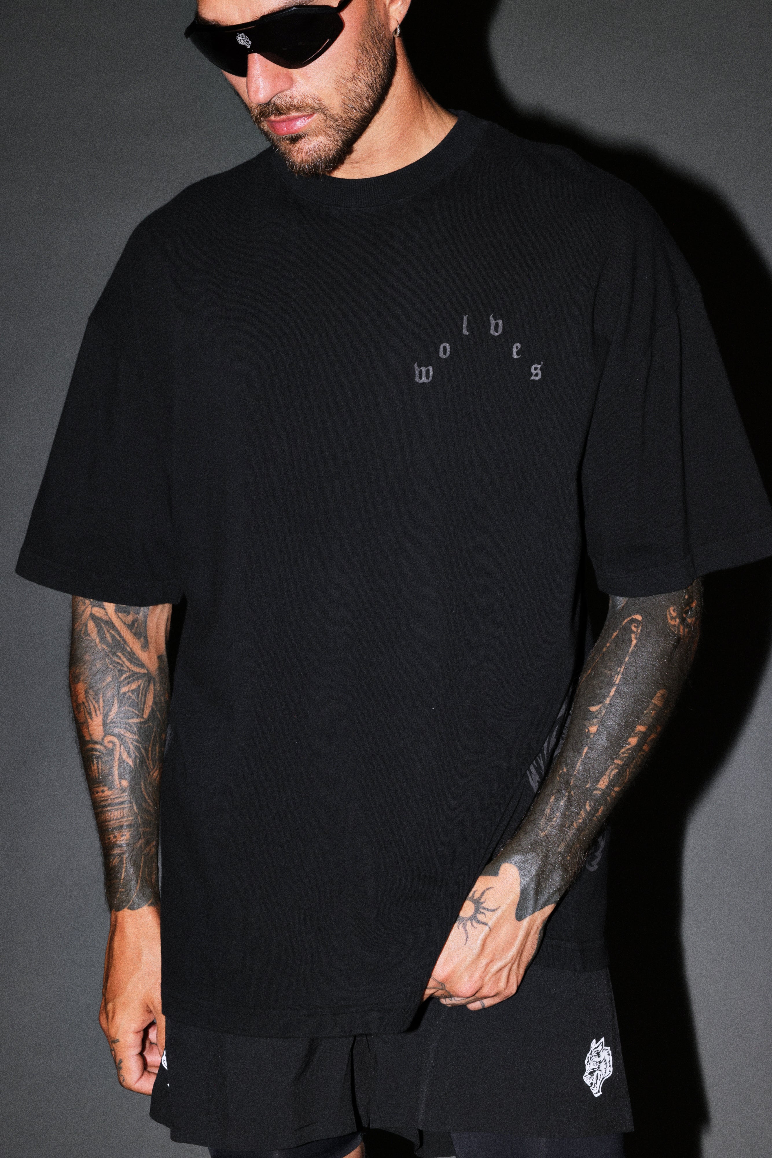 Lineage Frvr Premium Oversized Tee in Black