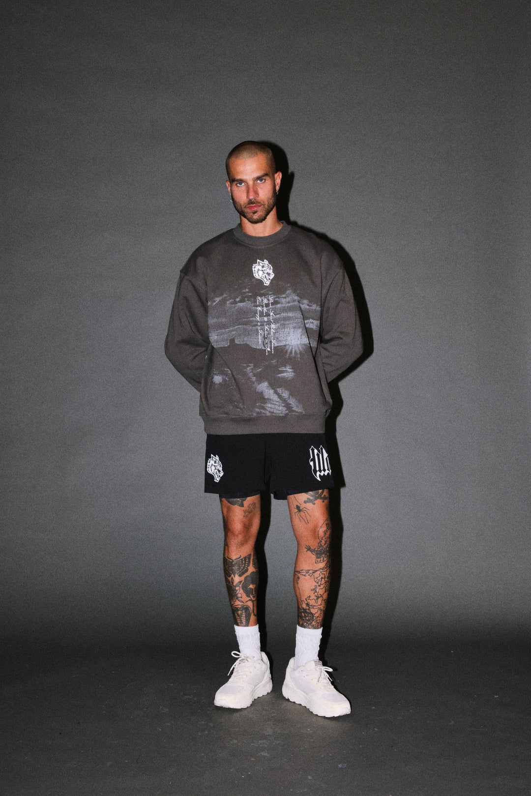 Our Journey London Crewneck in Wolf Gray