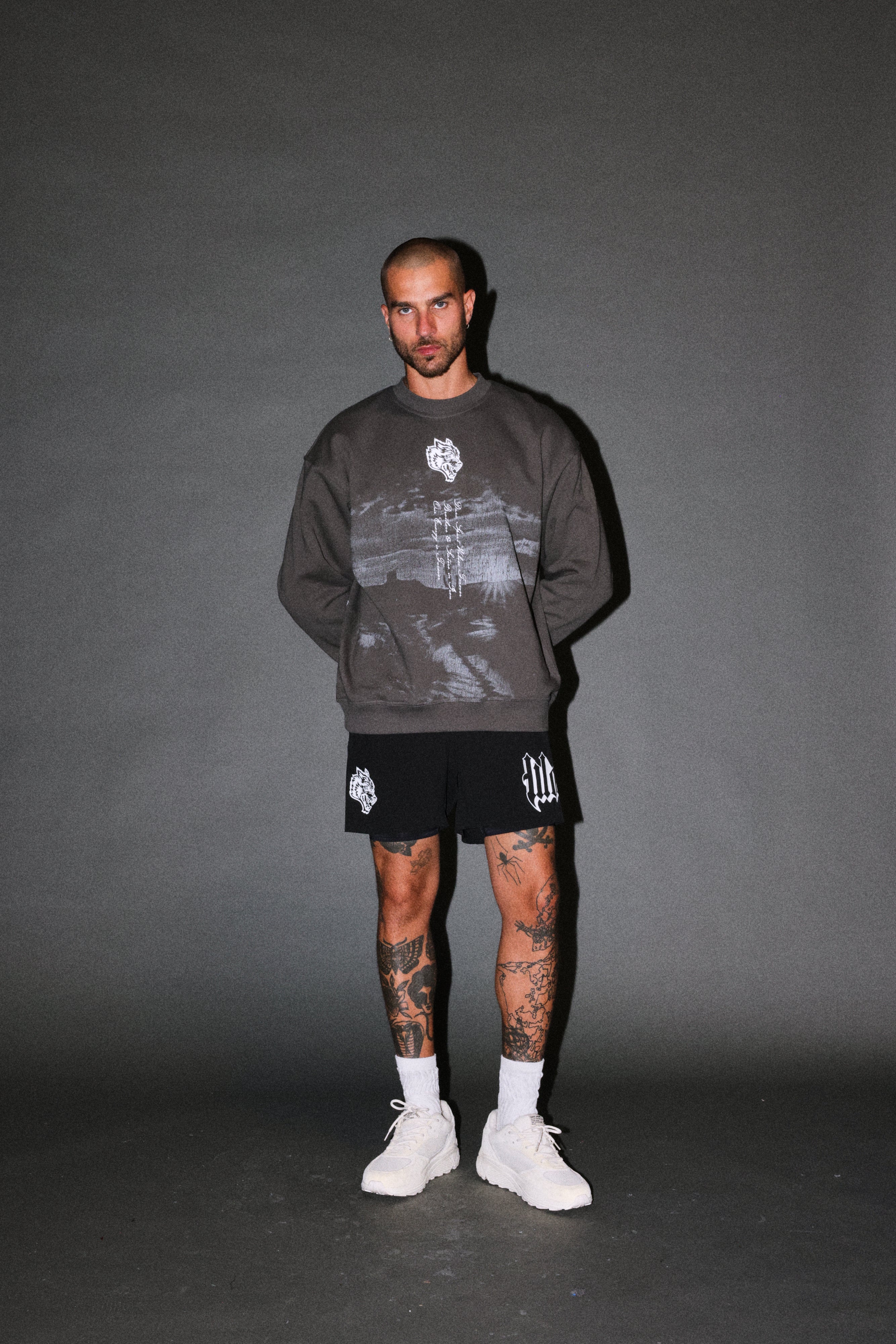 Our Journey London Crewneck in Wolf Gray