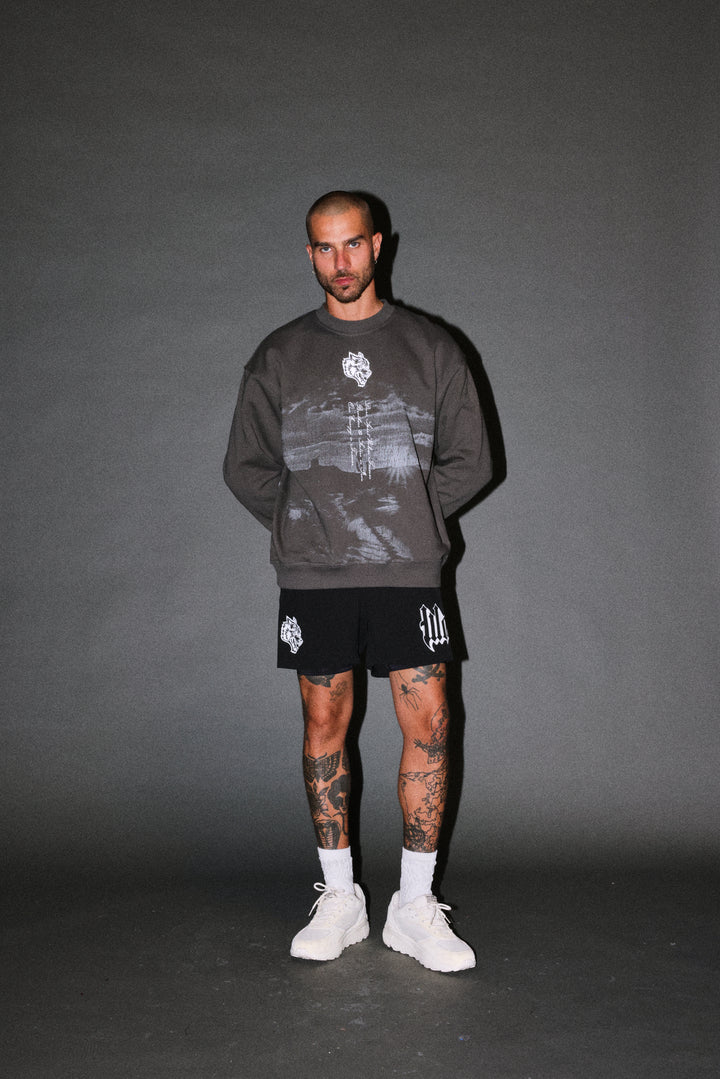 Our Journey London Crewneck in Wolf Gray