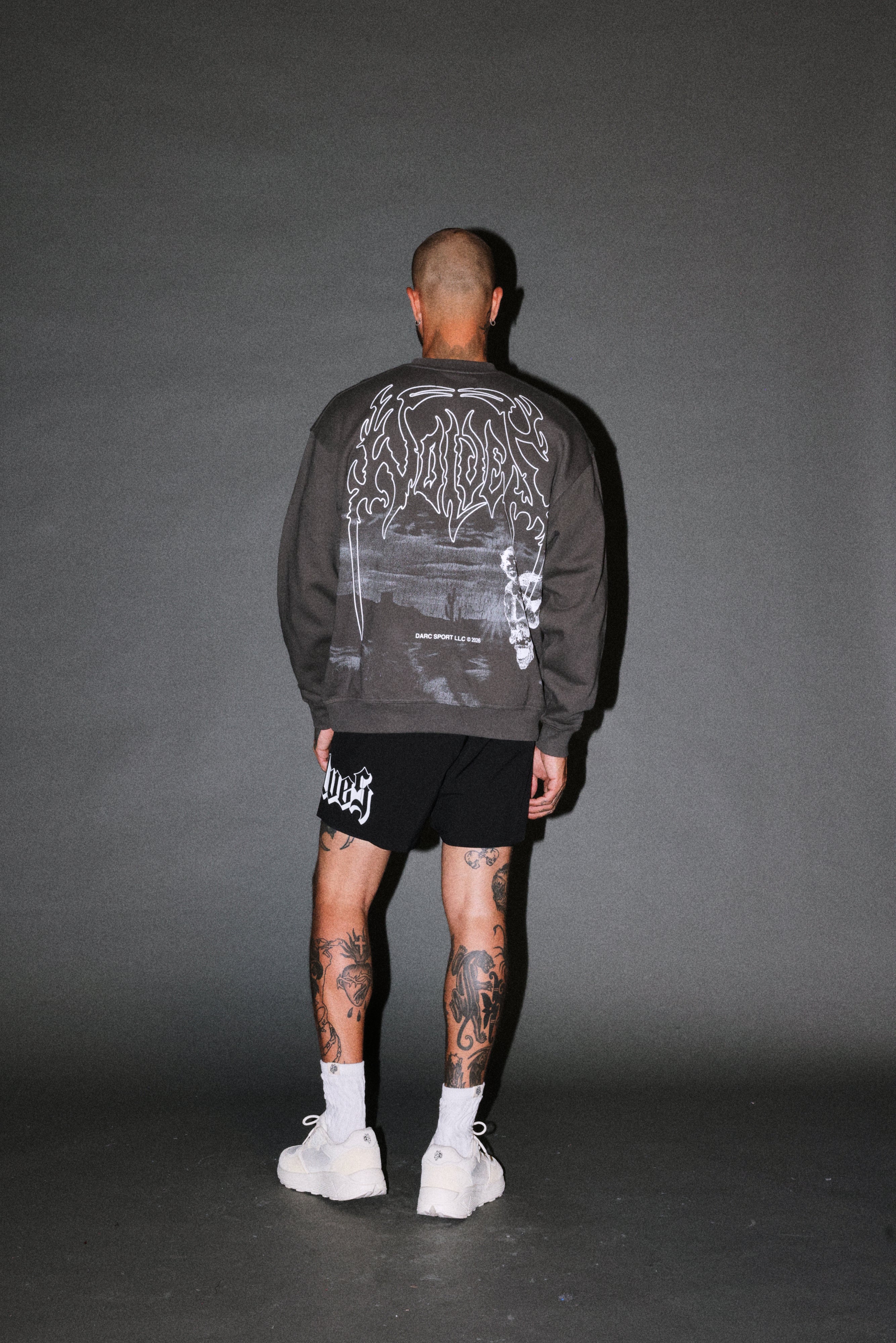 Our Journey London Crewneck in Wolf Gray