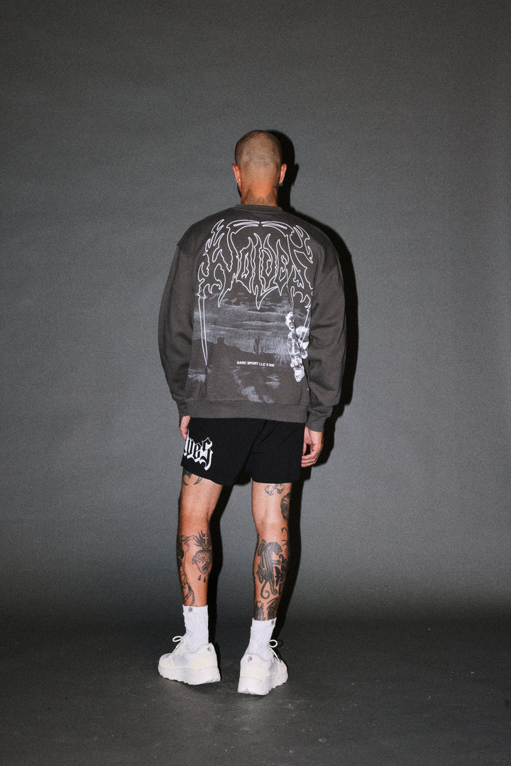 Our Journey London Crewneck in Wolf Gray