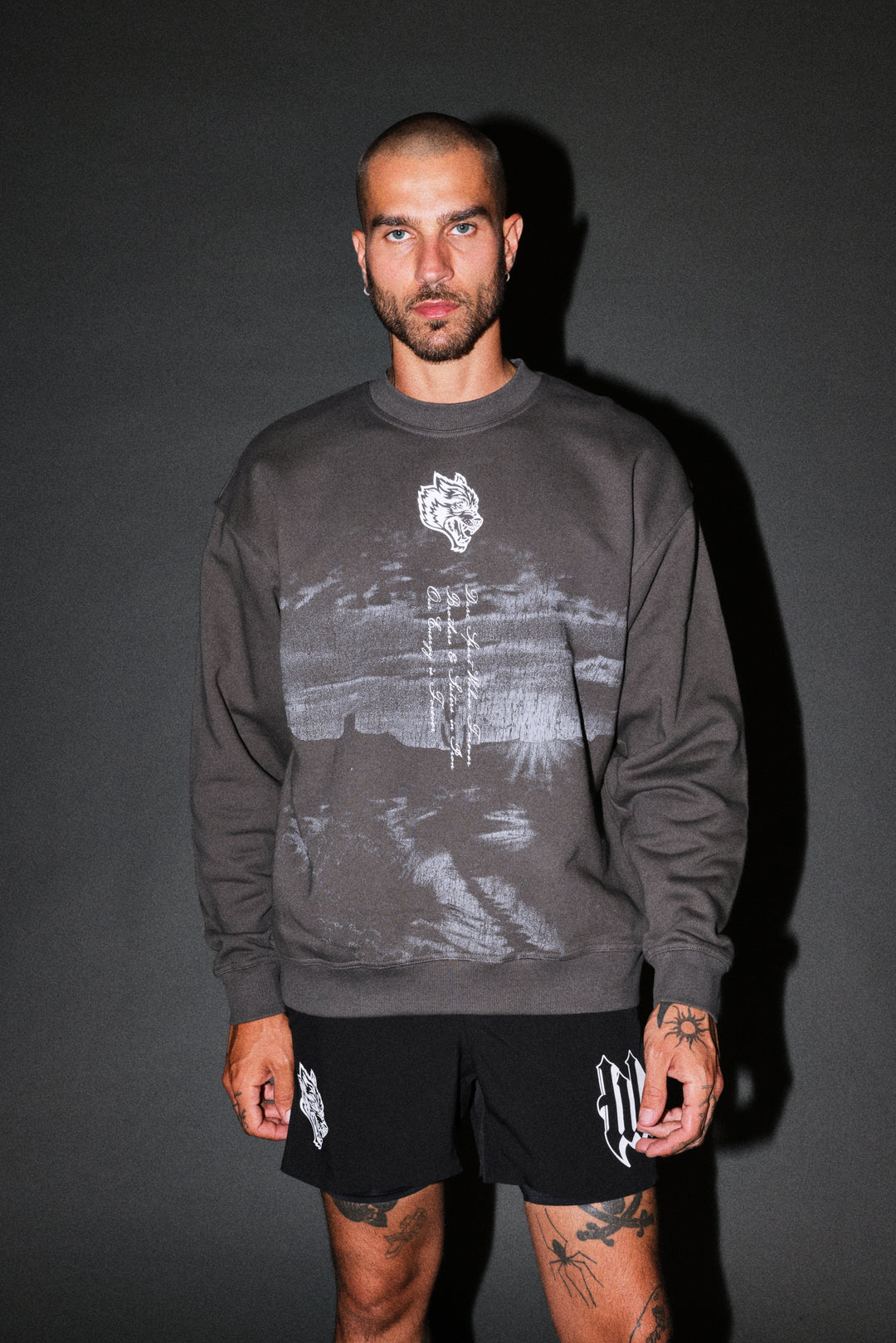 Our Journey London Crewneck in Wolf Gray
