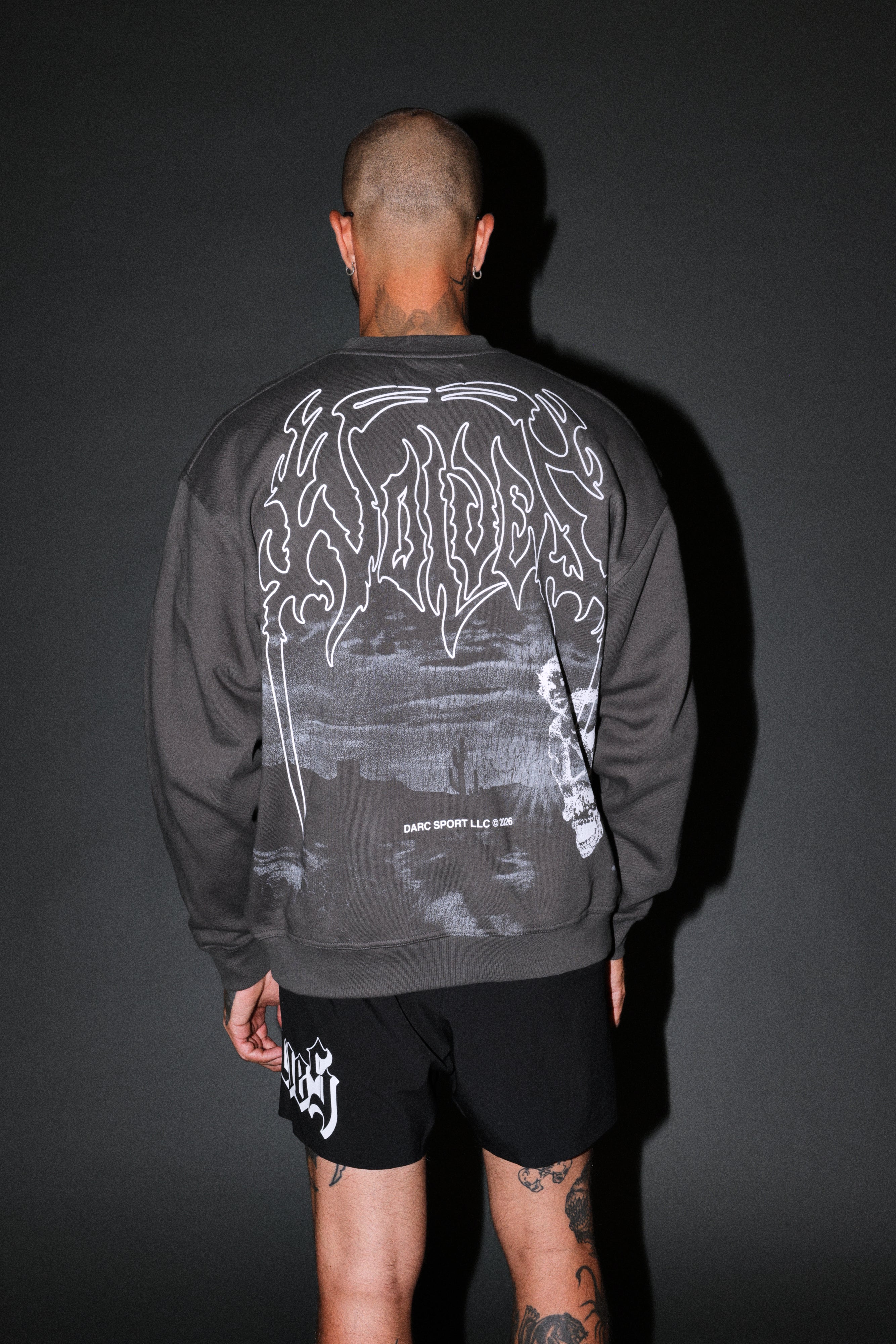 Our Journey London Crewneck in Wolf Gray