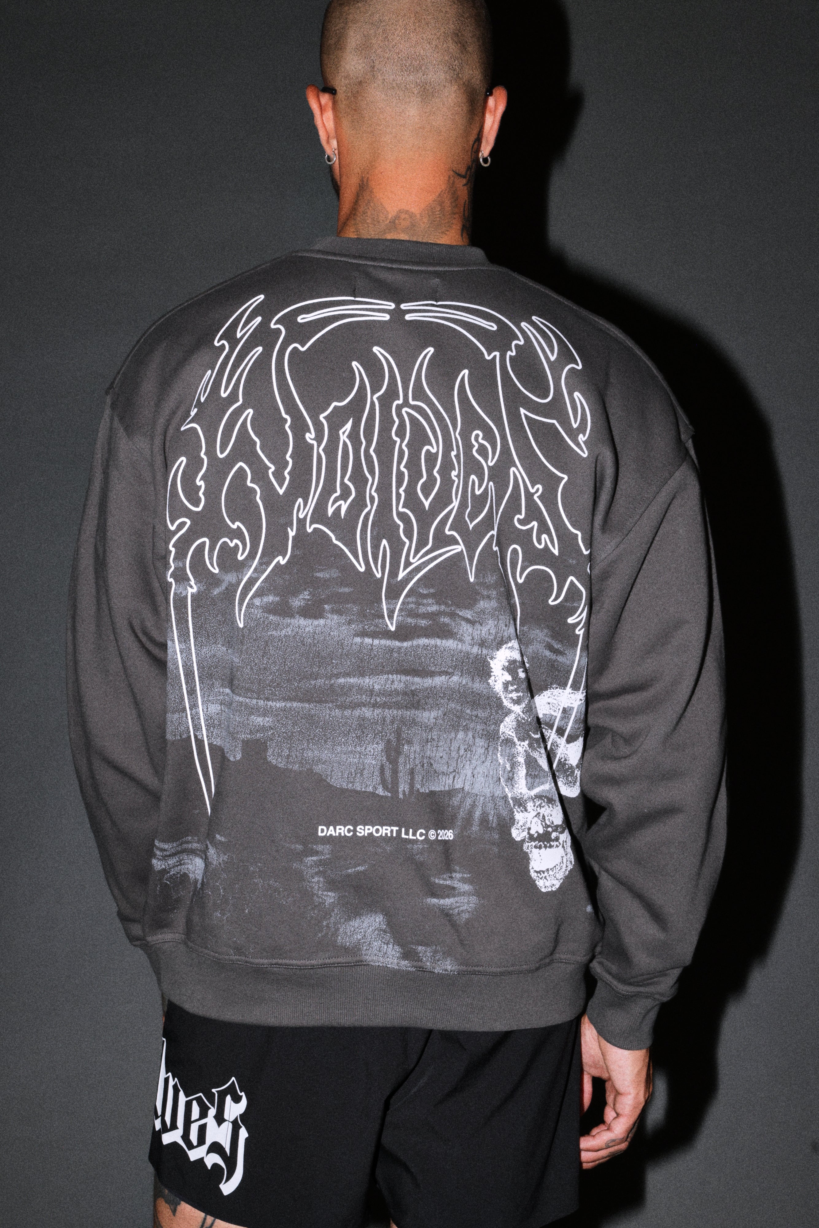 Our Journey London Crewneck in Wolf Gray