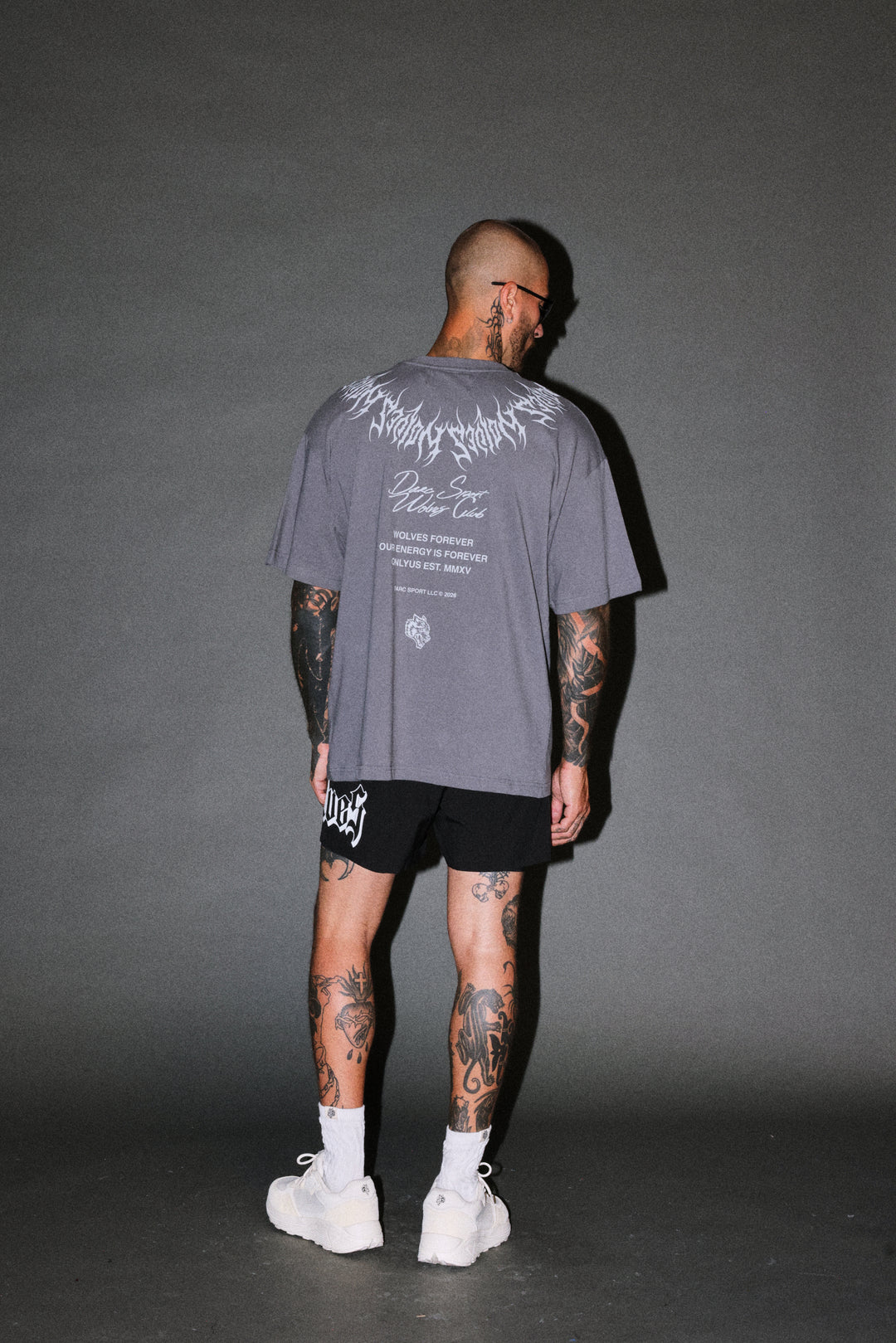 Hesh Core V2 Premium Oversized Tee in Slate Gray