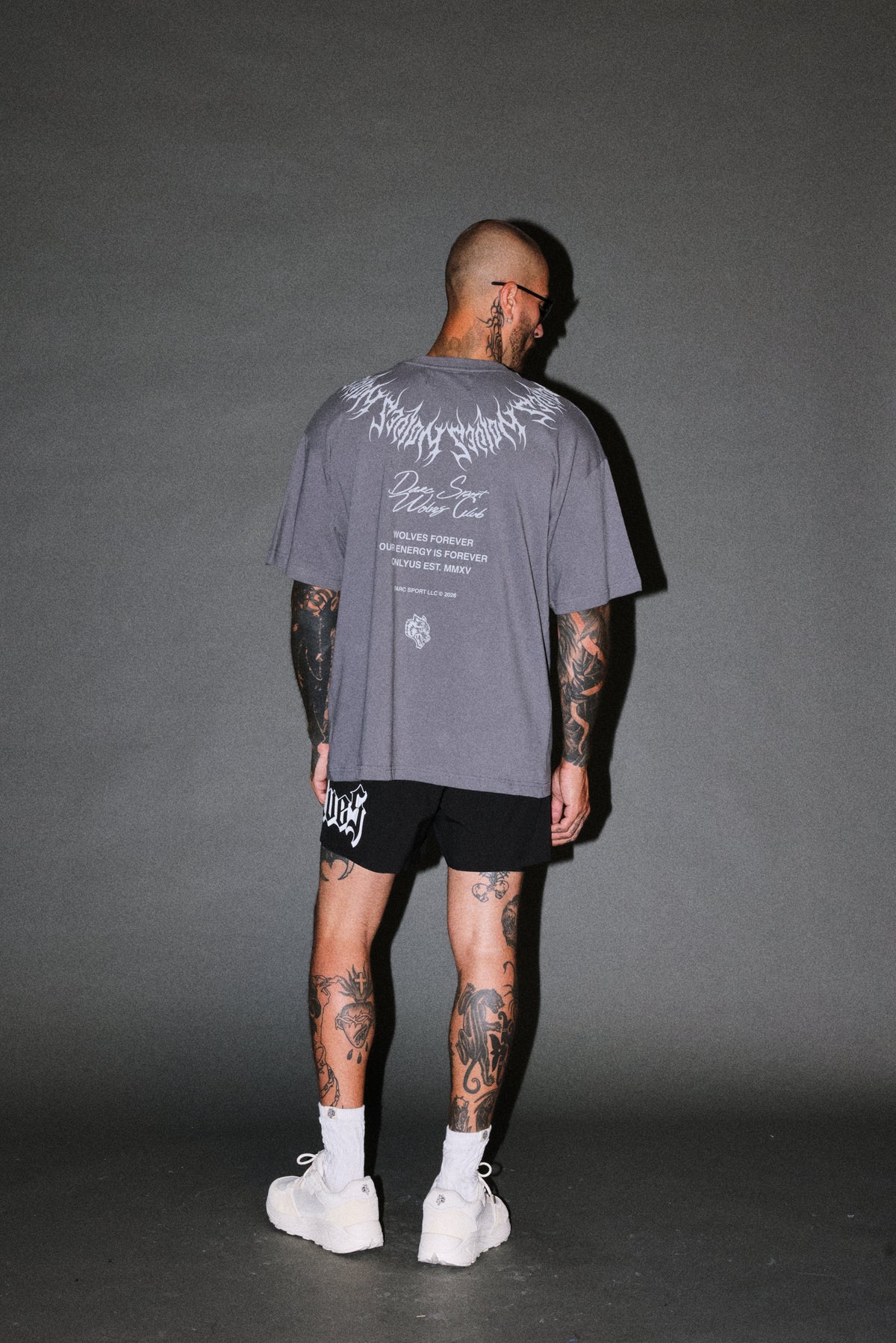 Hesh Core V2 Premium Oversized Tee in Slate Gray