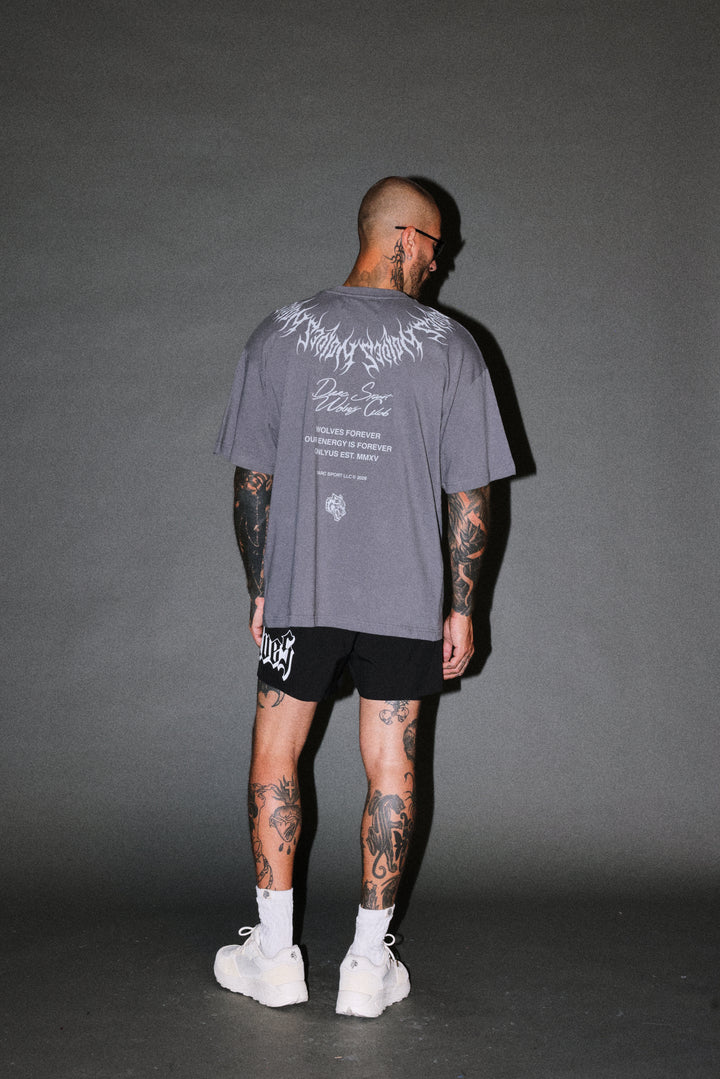 Hesh Core V2 Premium Oversized Tee in Slate Gray